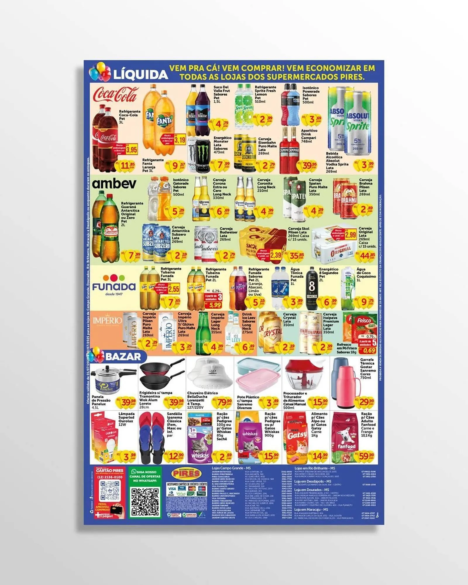 Encarte de Catálogo Pires 1 de julho até 10 de julho 2025 - Pagina 1