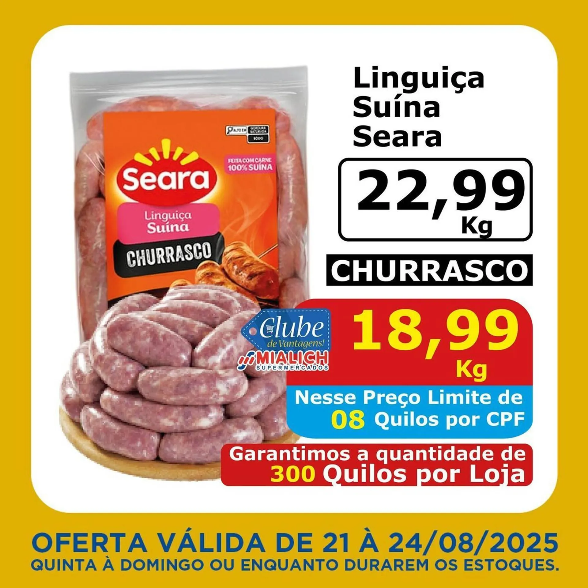 Encarte de Catálogo Mialich Supermercados 21 de agosto até 24 de agosto 2025 - Pagina 5