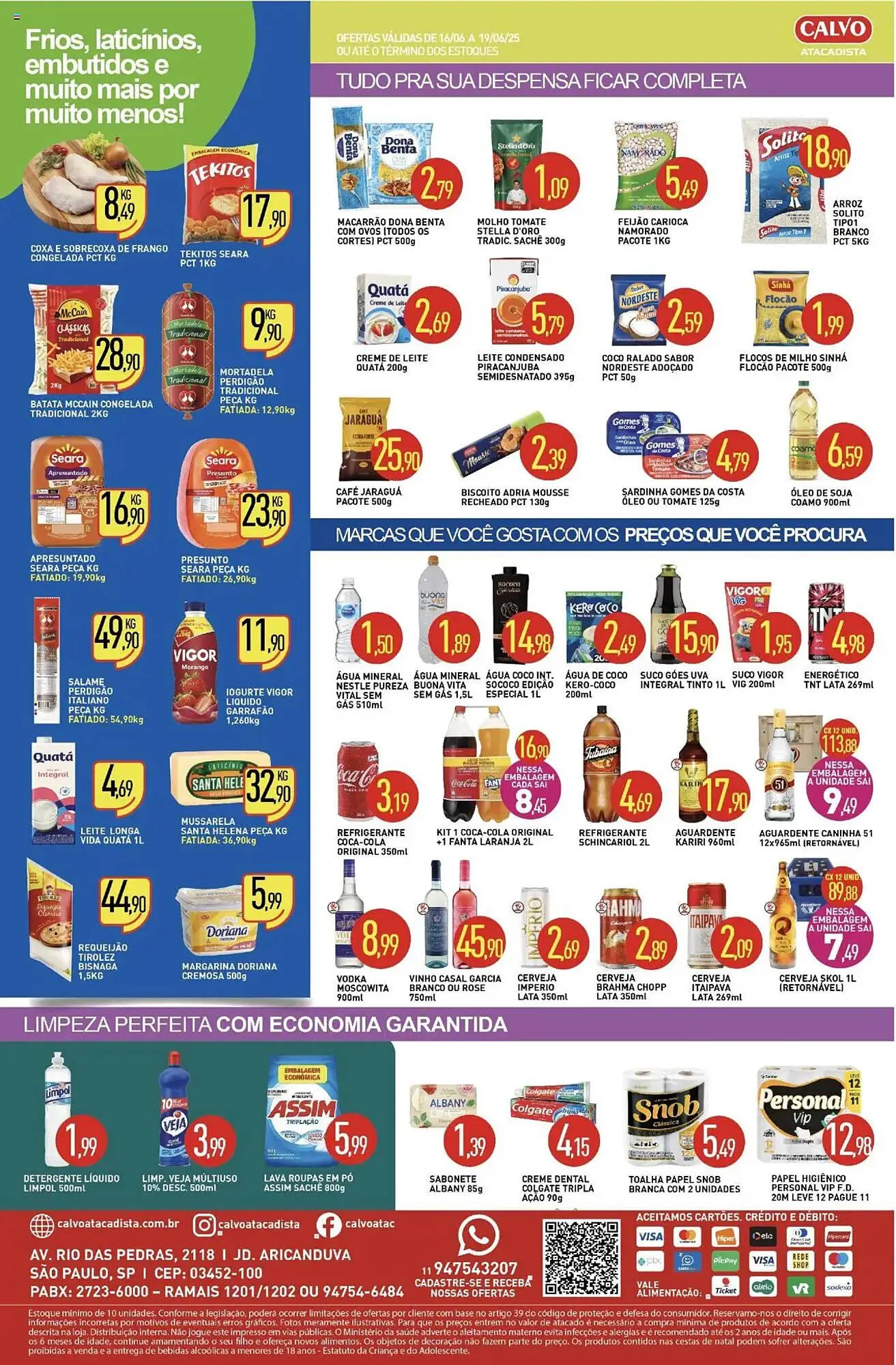 Encarte de Catálogo Calvo Atacadista 16 de junho até 20 de junho 2025 - Pagina 2