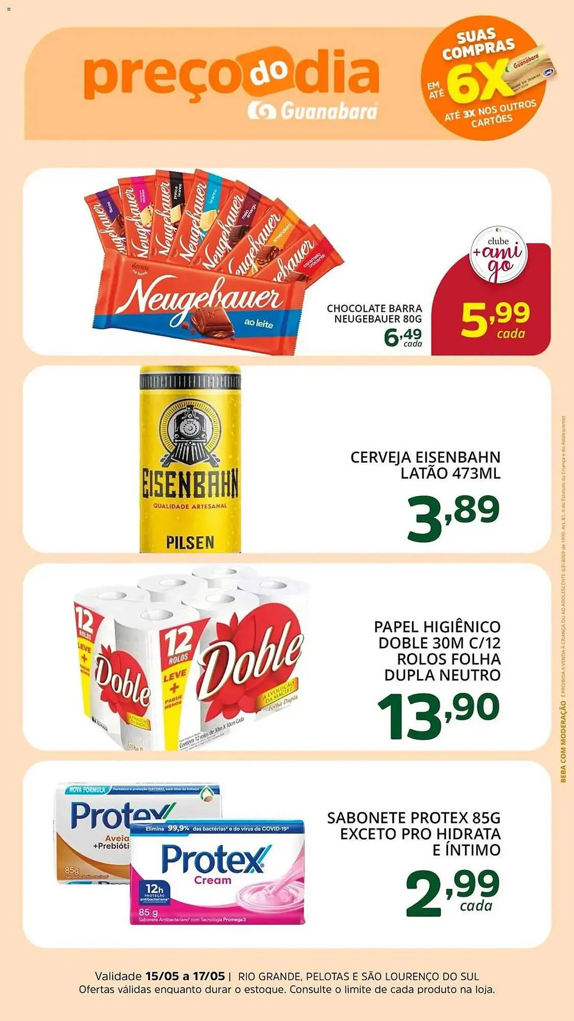 Encarte de Encarte Supermercados Guanabara 15 de maio até 17 de maio 2026 - Pagina 2