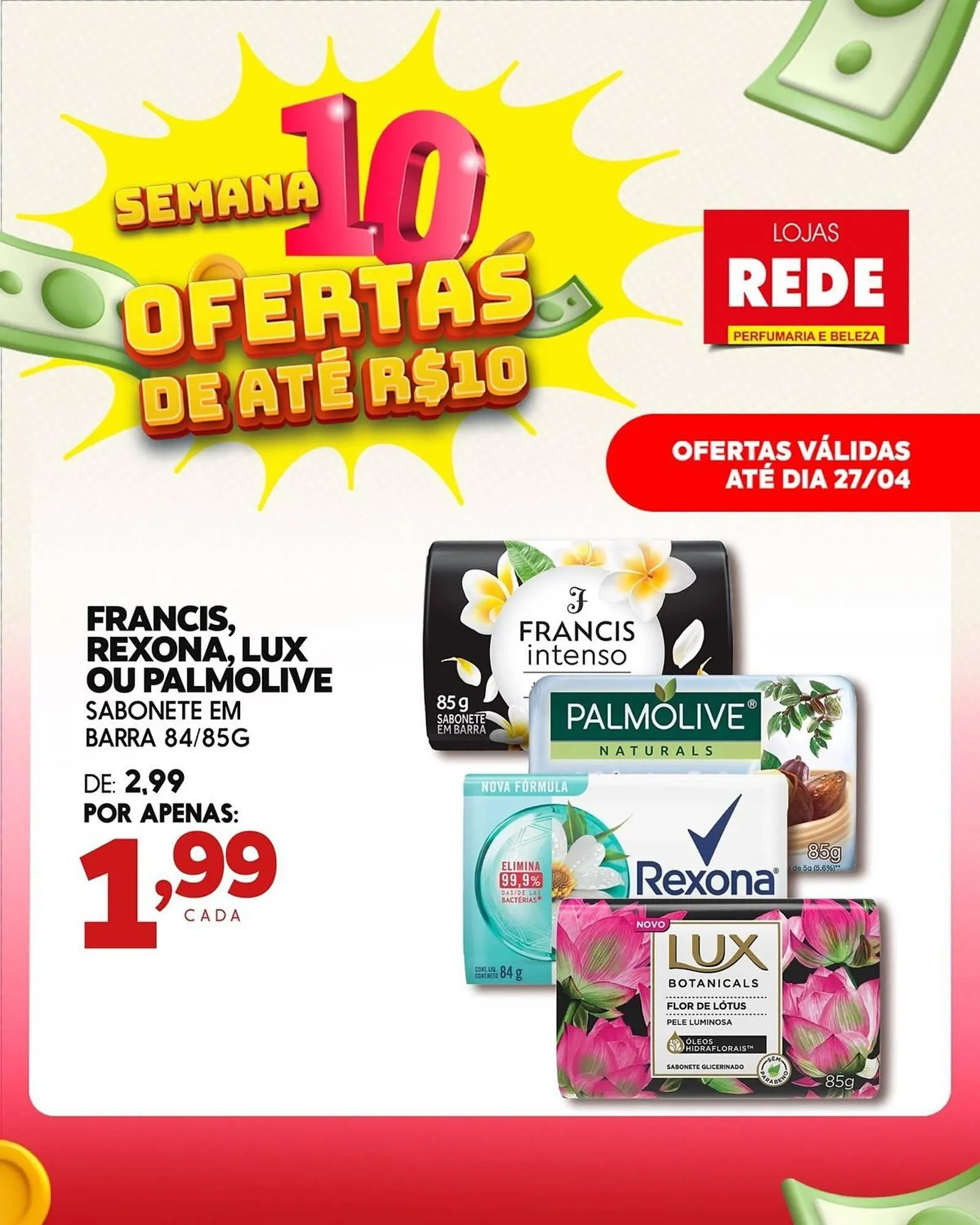 Encarte de Catálogo Lojas Rede 23 de abril até 27 de abril 2025 - Pagina 7