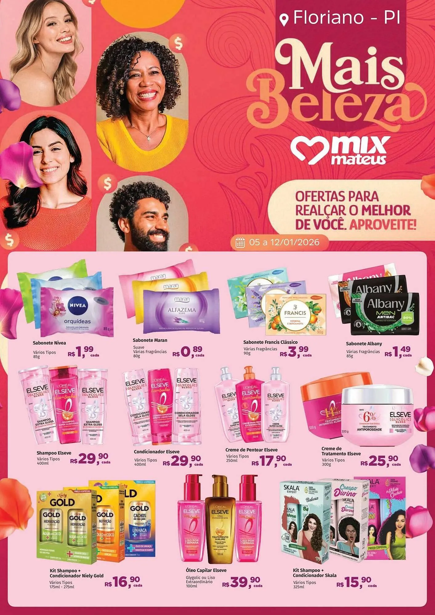 Encarte de Catálogo Supermercados Mateus 5 de janeiro até 12 de janeiro 2026 - Pagina 1