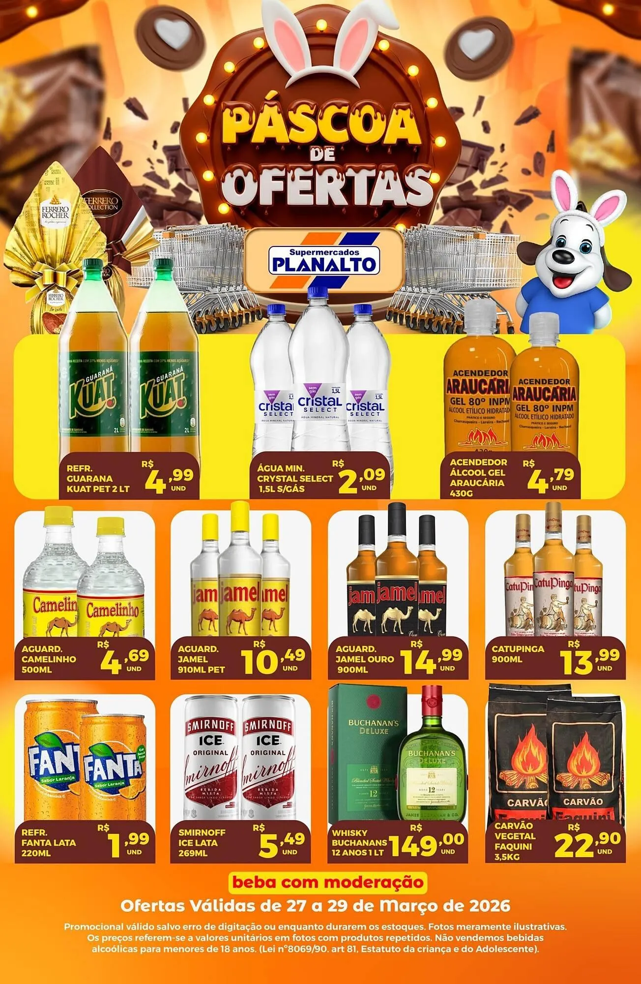 Encarte de Catálogo Supermercados Planalto 27 de março até 29 de março 2026 - Pagina 4