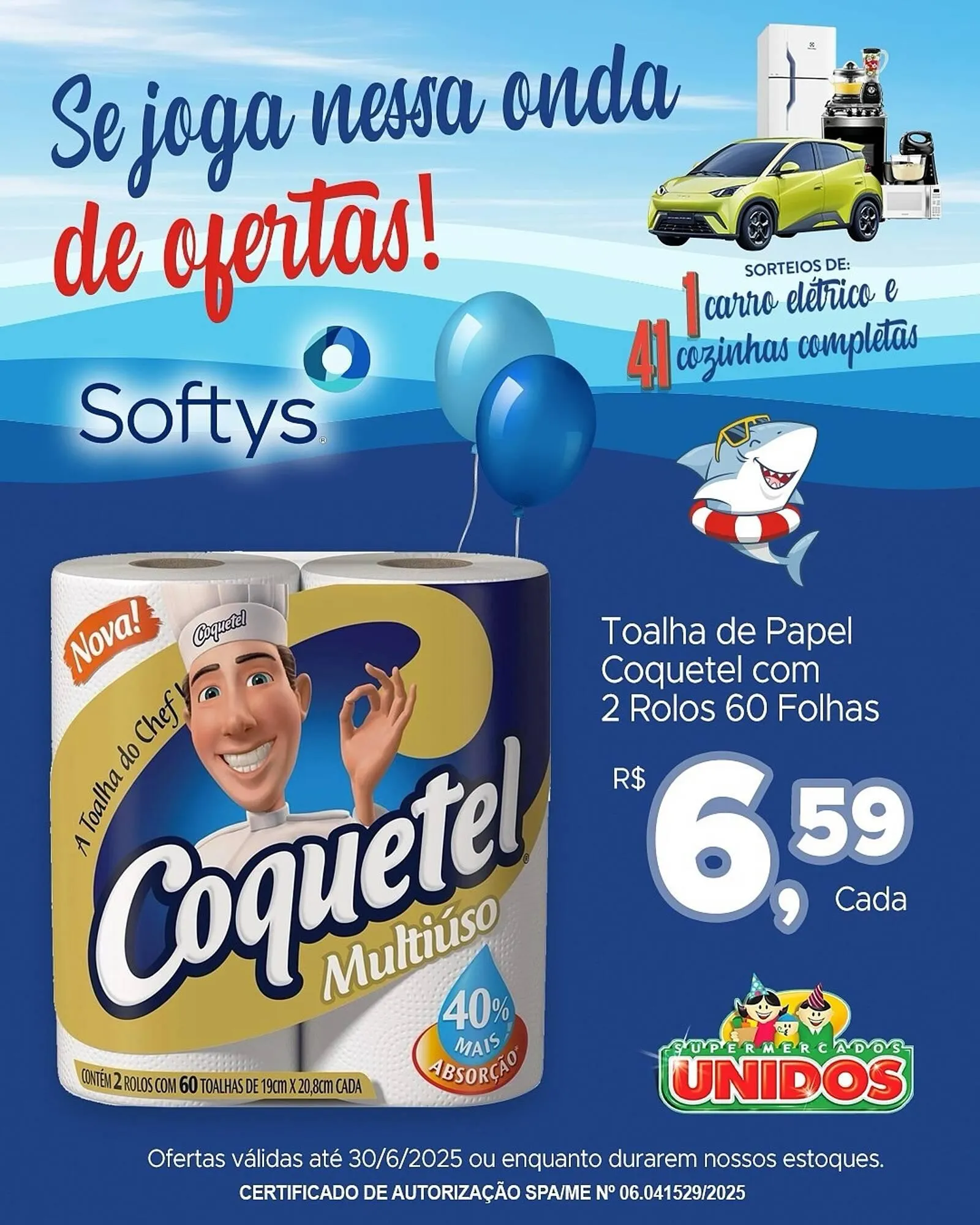 Encarte de Catálogo Supermercados Unidos 26 de junho até 30 de junho 2025 - Pagina 3