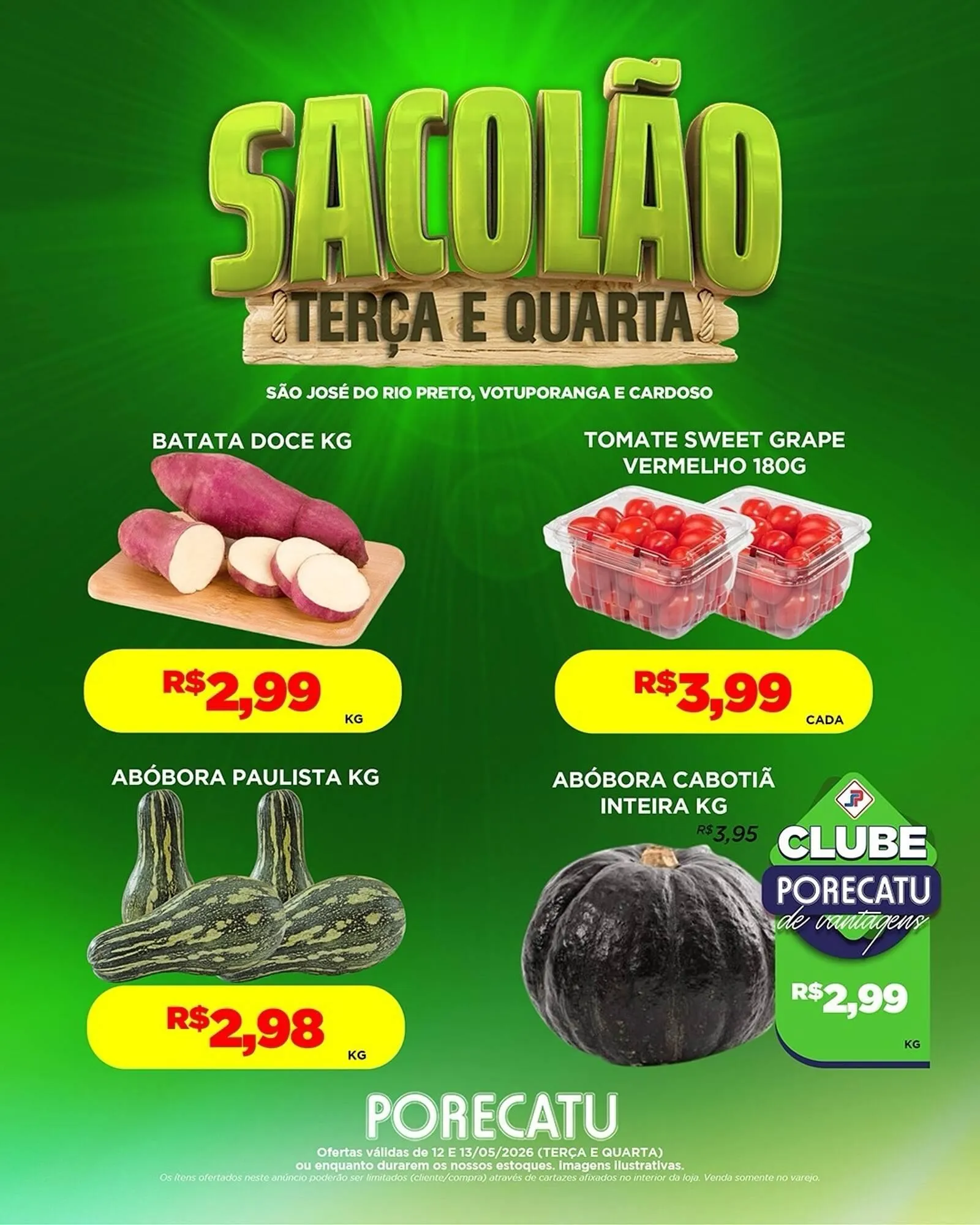 Encarte de Catálogo Supermercado Porecatu 12 de maio até 13 de maio 2026 - Pagina 4