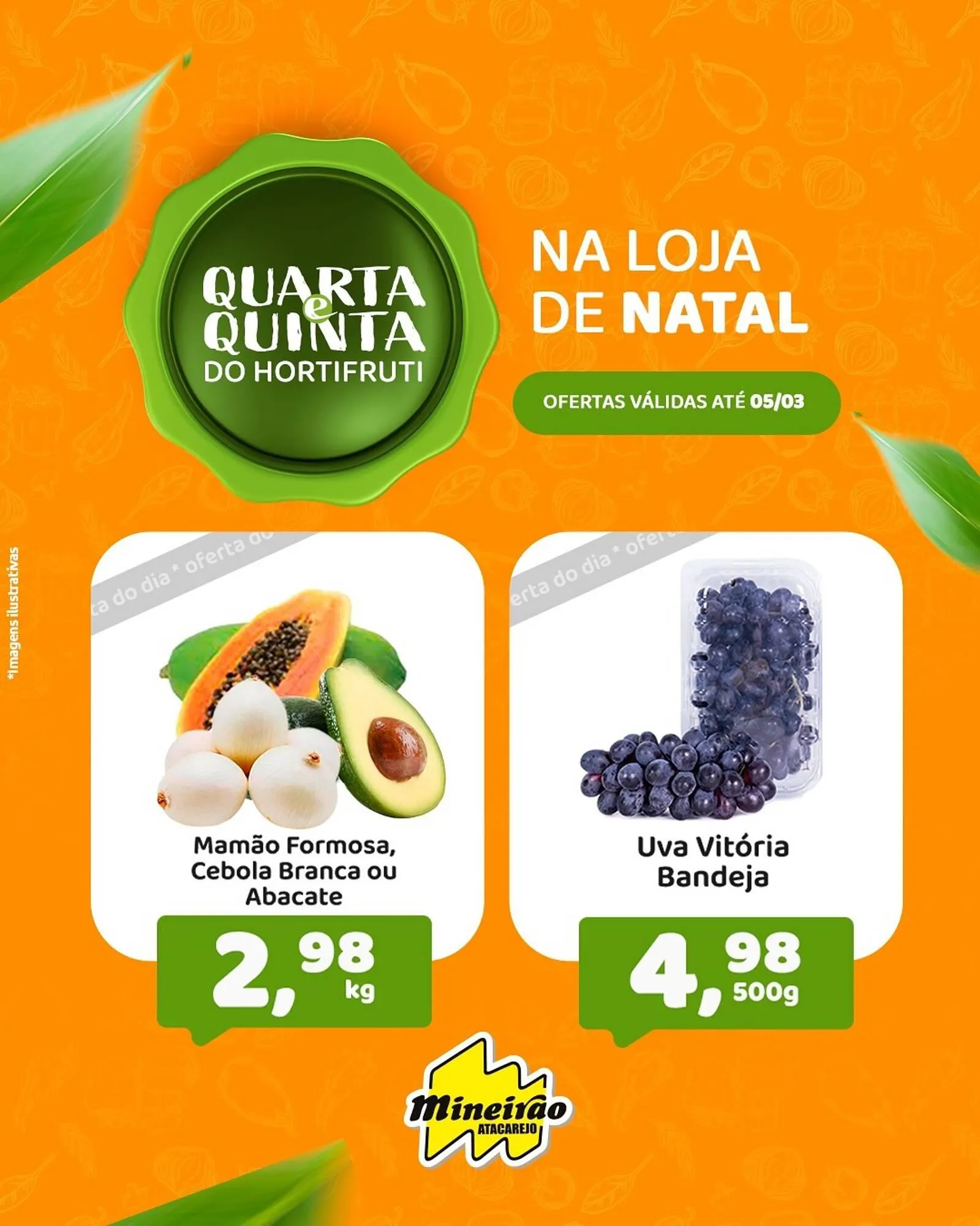 Encarte de Folheto Mineirão Atacarejo 5 de março até 5 de março 2026 - Pagina 1