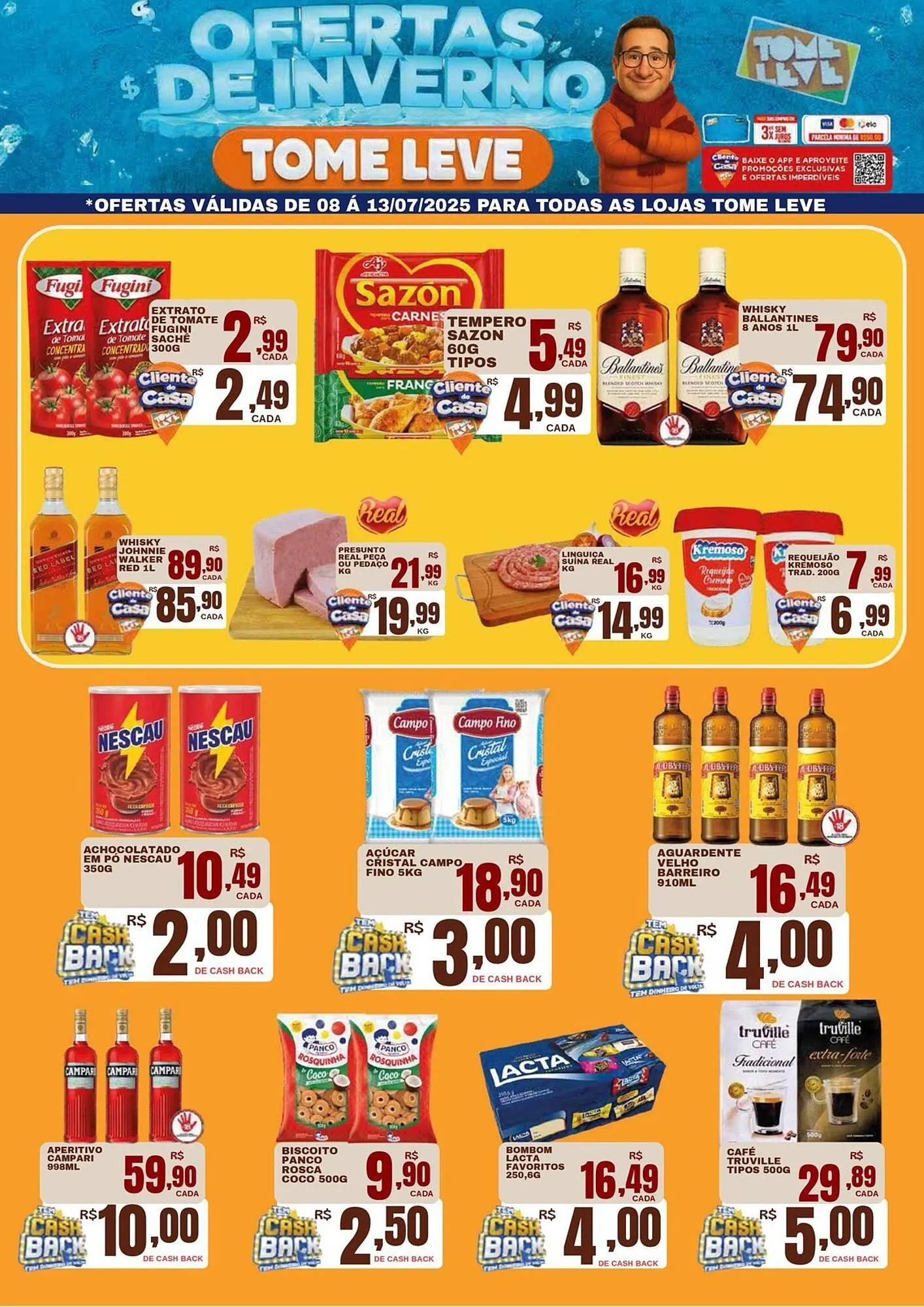 Encarte de Catálogo Tome Leve 8 de julho até 9 de julho 2025 - Pagina 5