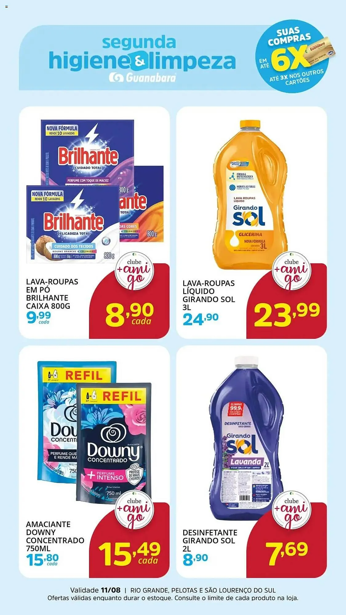 Encarte de Catálogo Supermercados Guanabara 11 de agosto até 11 de agosto 2025 - Pagina 2