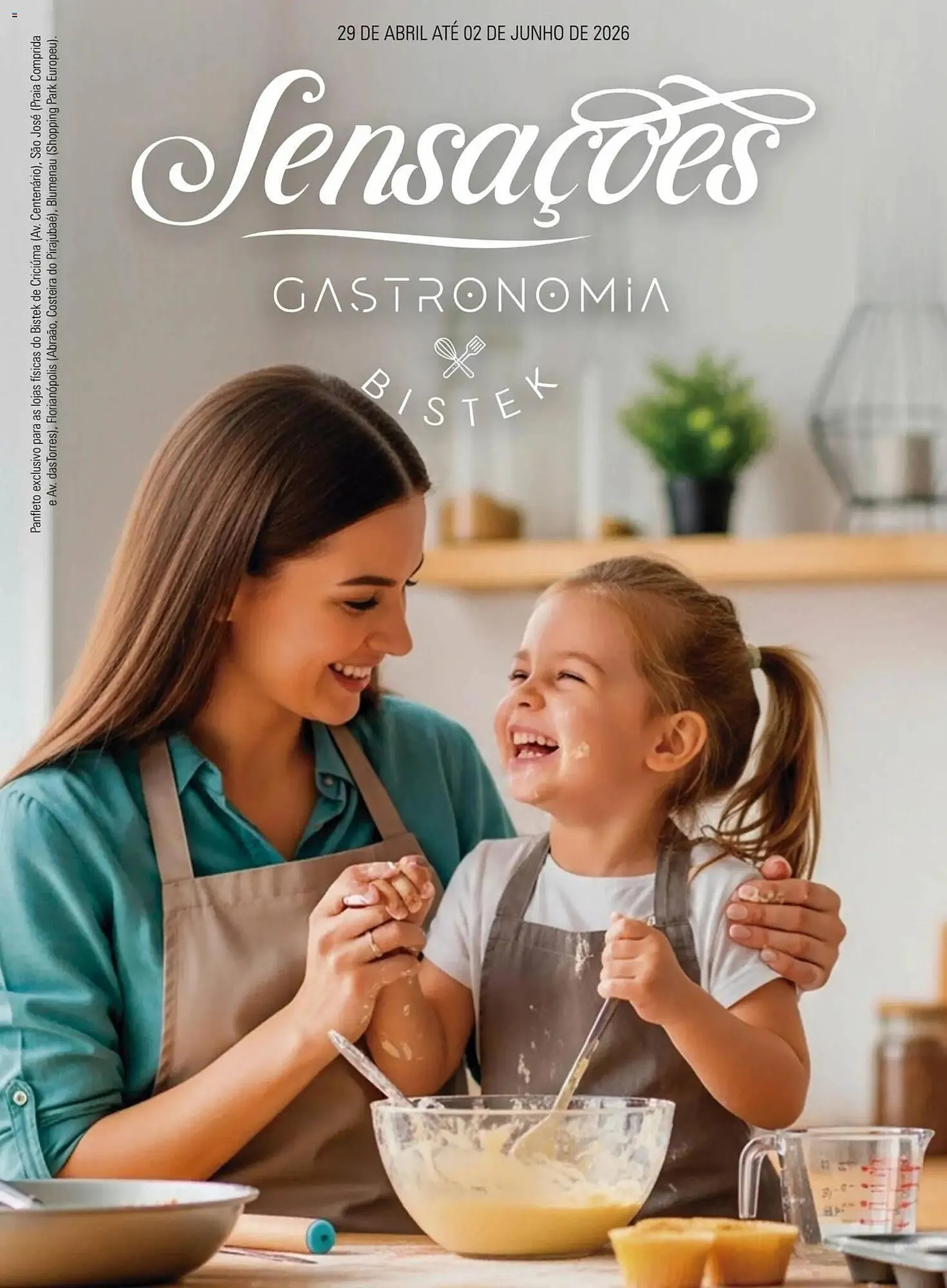 Encarte de Encarte Bistek Supermercados 29 de abril até 3 de junho 2026 - Pagina 1