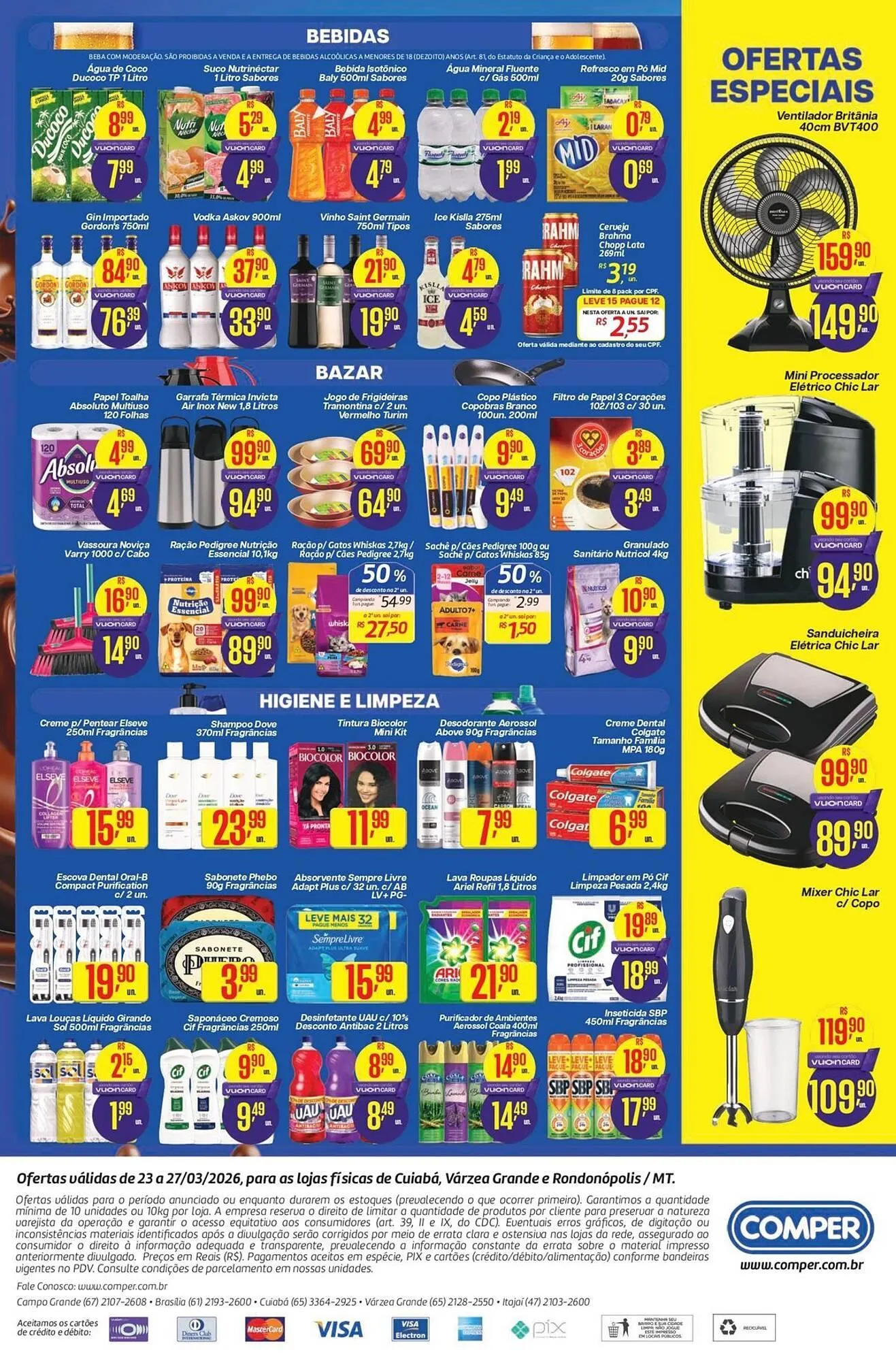 Encarte de Folheto Comper 23 de março até 27 de março 2026 - Pagina 4
