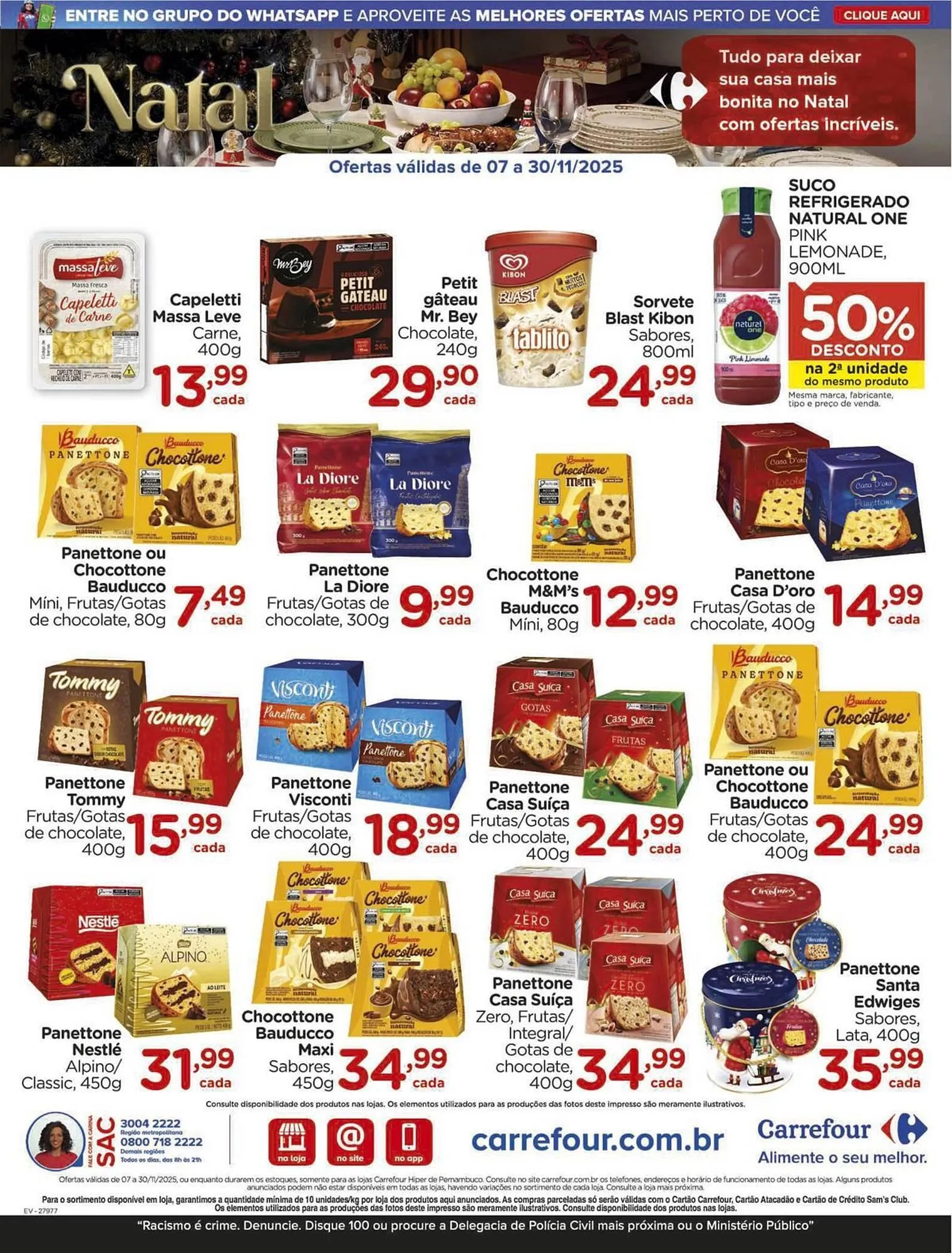 Encarte de Folheto Carrefour 7 de novembro até 30 de novembro 2025 - Pagina 13