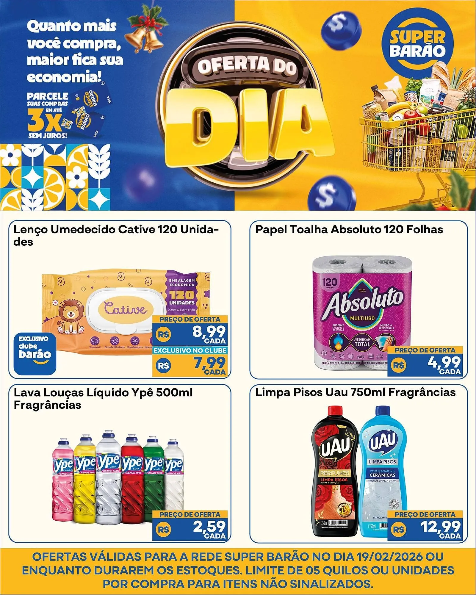 Encarte de Catálogo Super Barão 19 de fevereiro até 19 de fevereiro 2026 - Pagina 3
