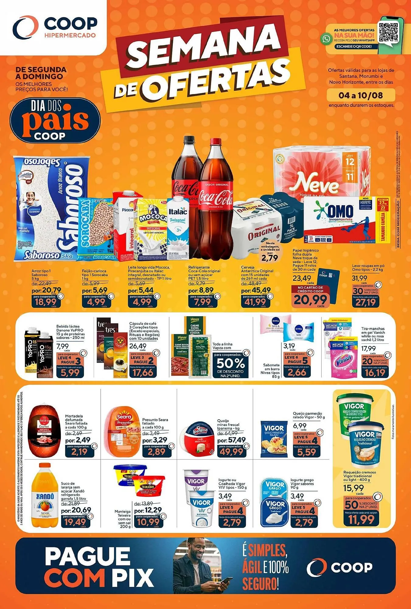 Encarte de Catálogo Coop 4 de agosto até 10 de agosto 2025 - Pagina 1