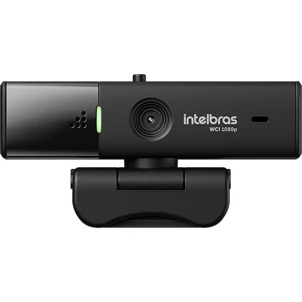 Câmera webcam Full HD, WCI 1080p, Preto, 4290060, Intelbras - CX 1 UN