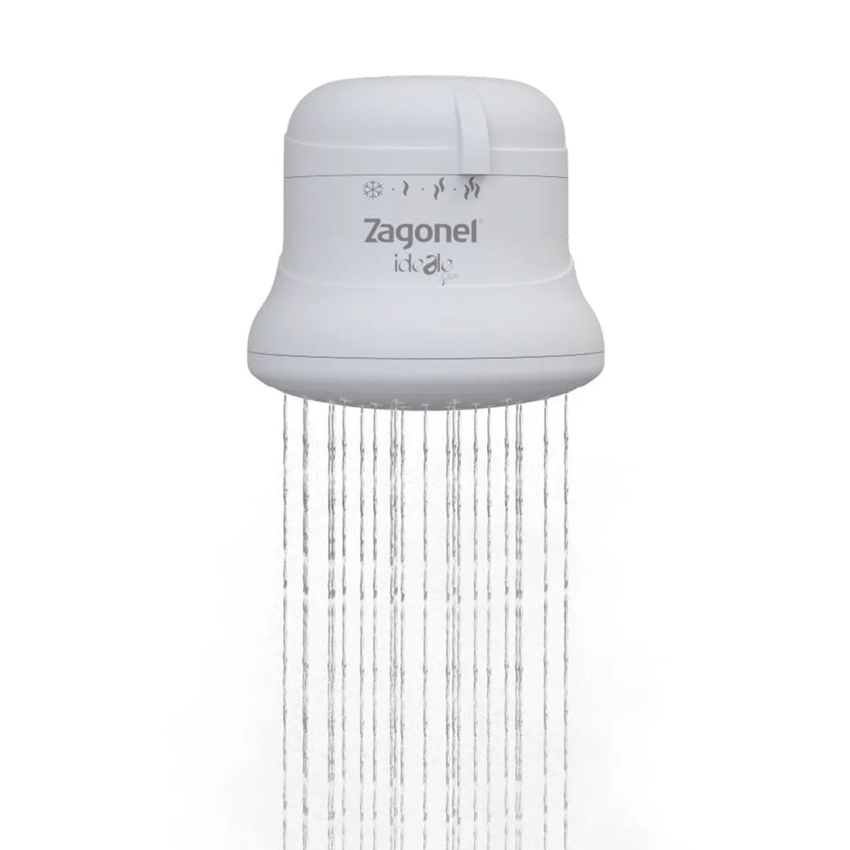 Ducha Elétrica Ideale Plus Zagonel Branco