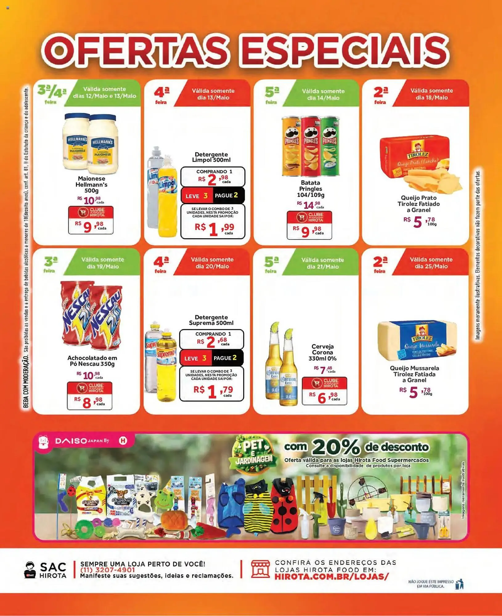 Encarte de Catálogo Hirota Food Supermercado 13 de maio até 25 de maio 2026 - Pagina 6