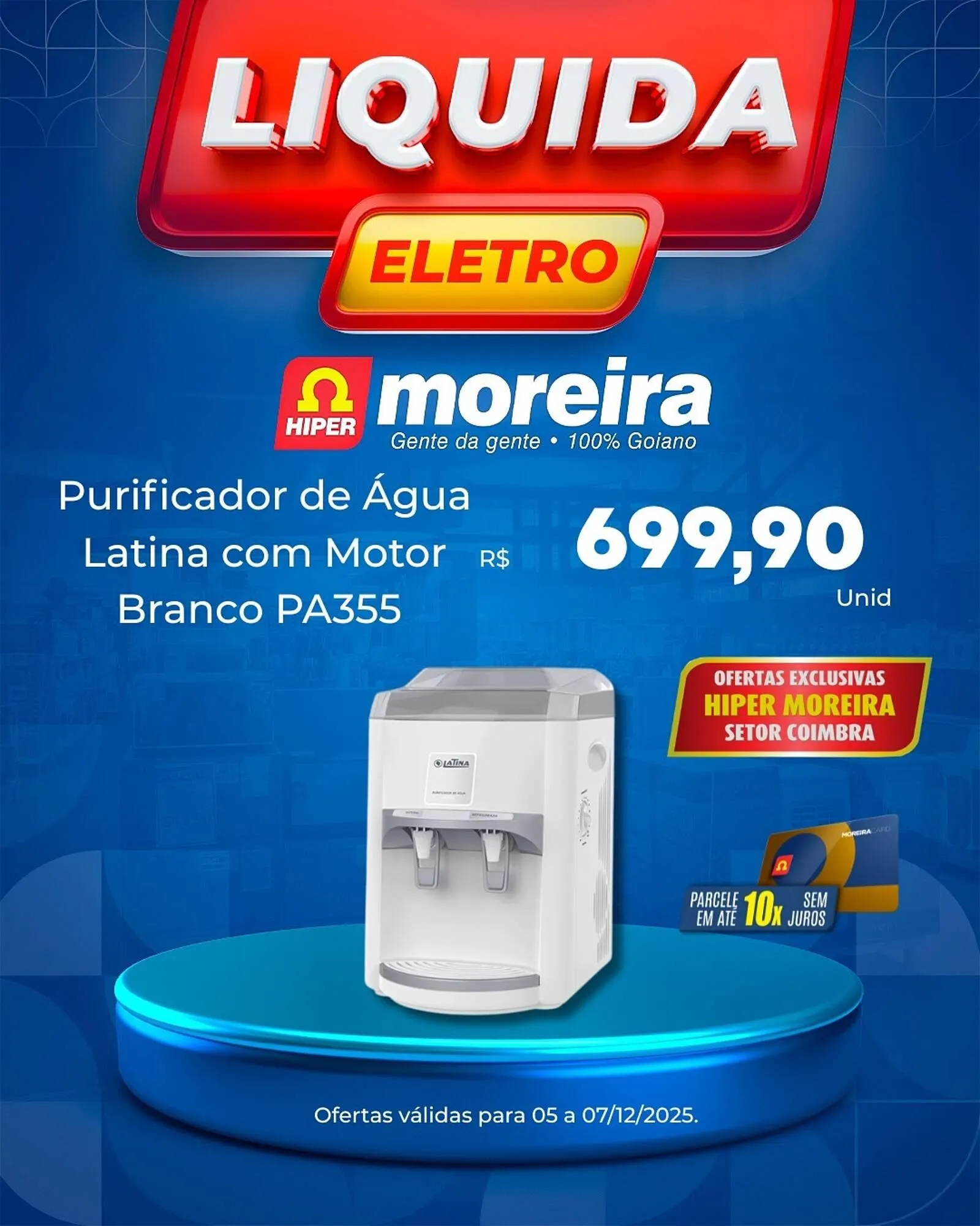 Encarte de Catálogo Hiper Moreira 5 de dezembro até 7 de dezembro 2025 - Pagina 1