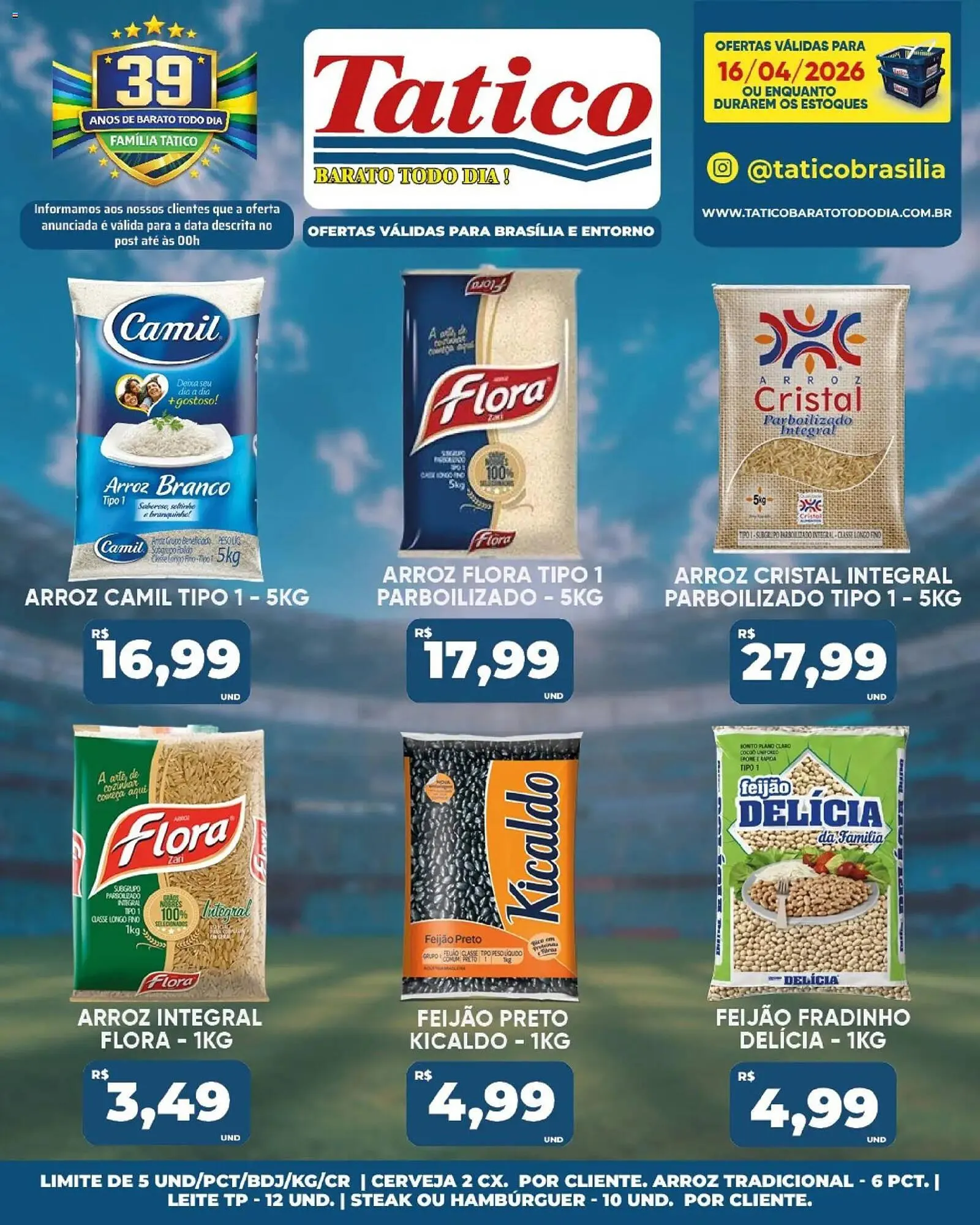 Encarte de Tabloide Tatico 16 de abril até 19 de abril 2026 - Pagina 23