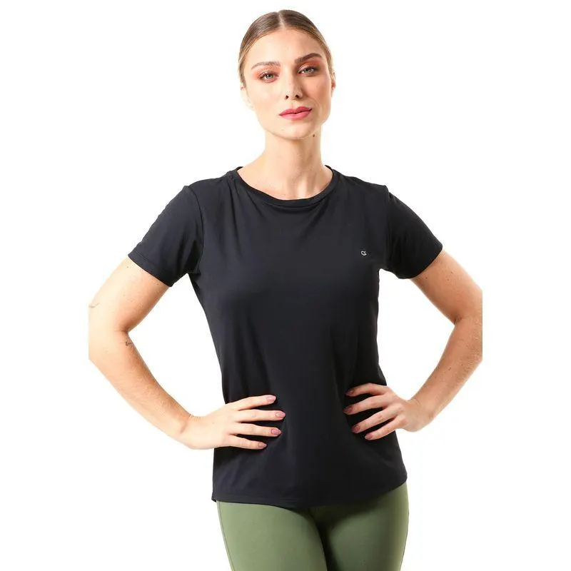 Camiseta Feminina Manga Curta Speed Preto