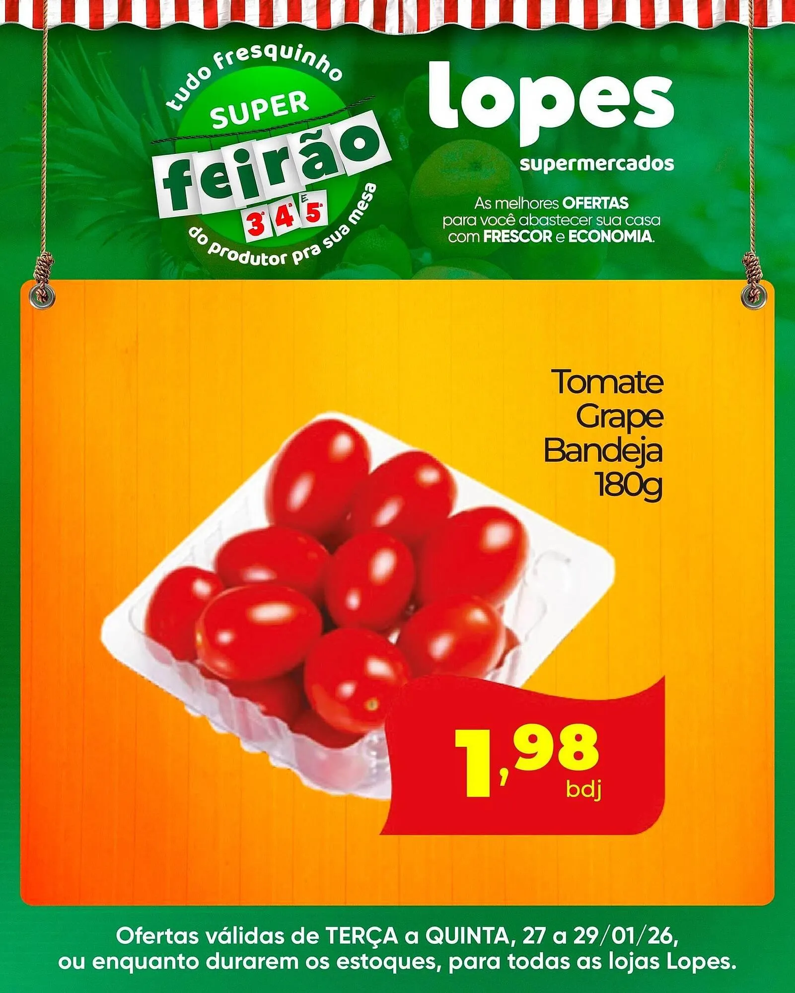 Encarte de Folheto Lopes Supermercados 27 de janeiro até 29 de janeiro 2026 - Pagina 5