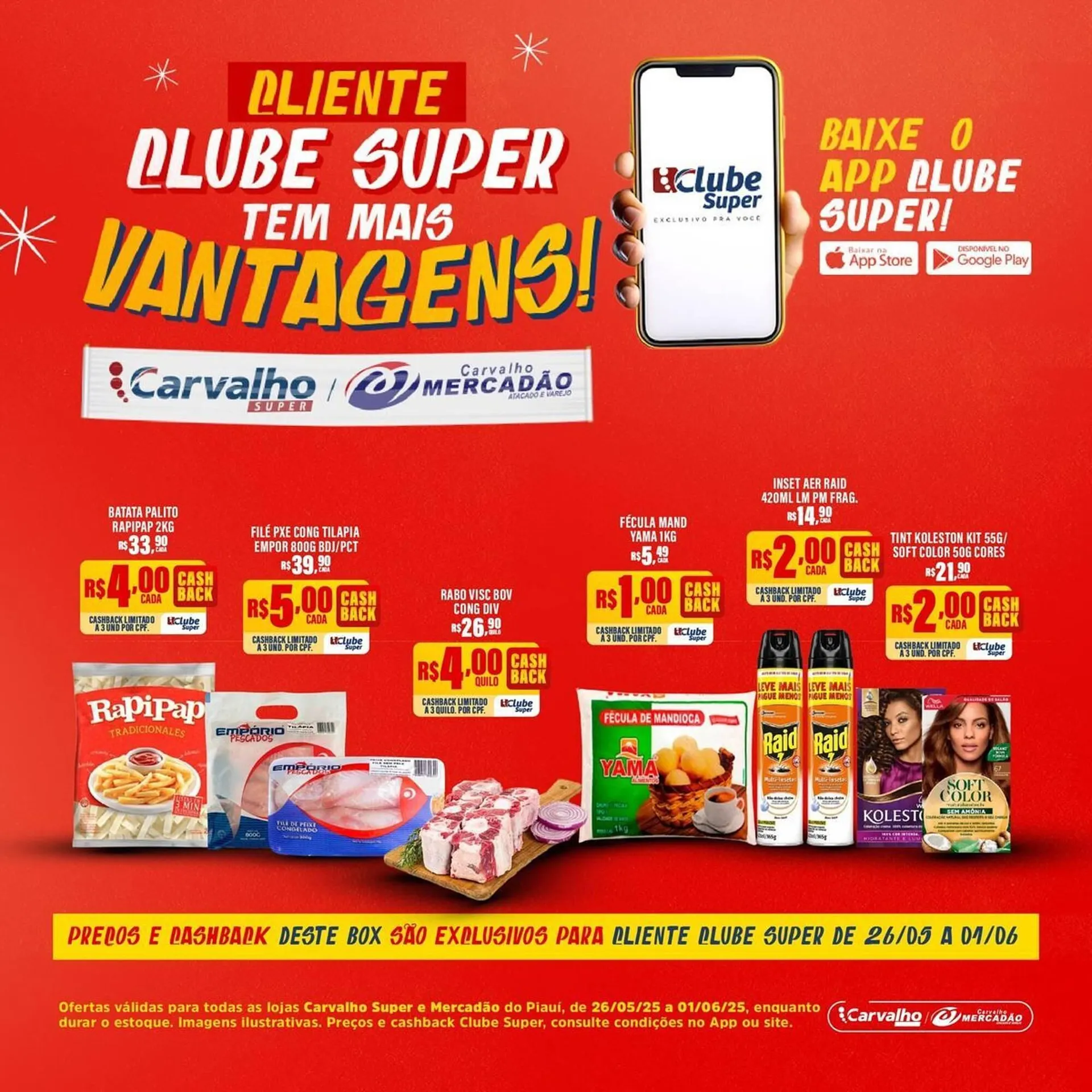 Encarte de Catálogo Carvalho Supermercado 29 de maio até 1 de junho 2025 - Pagina 5