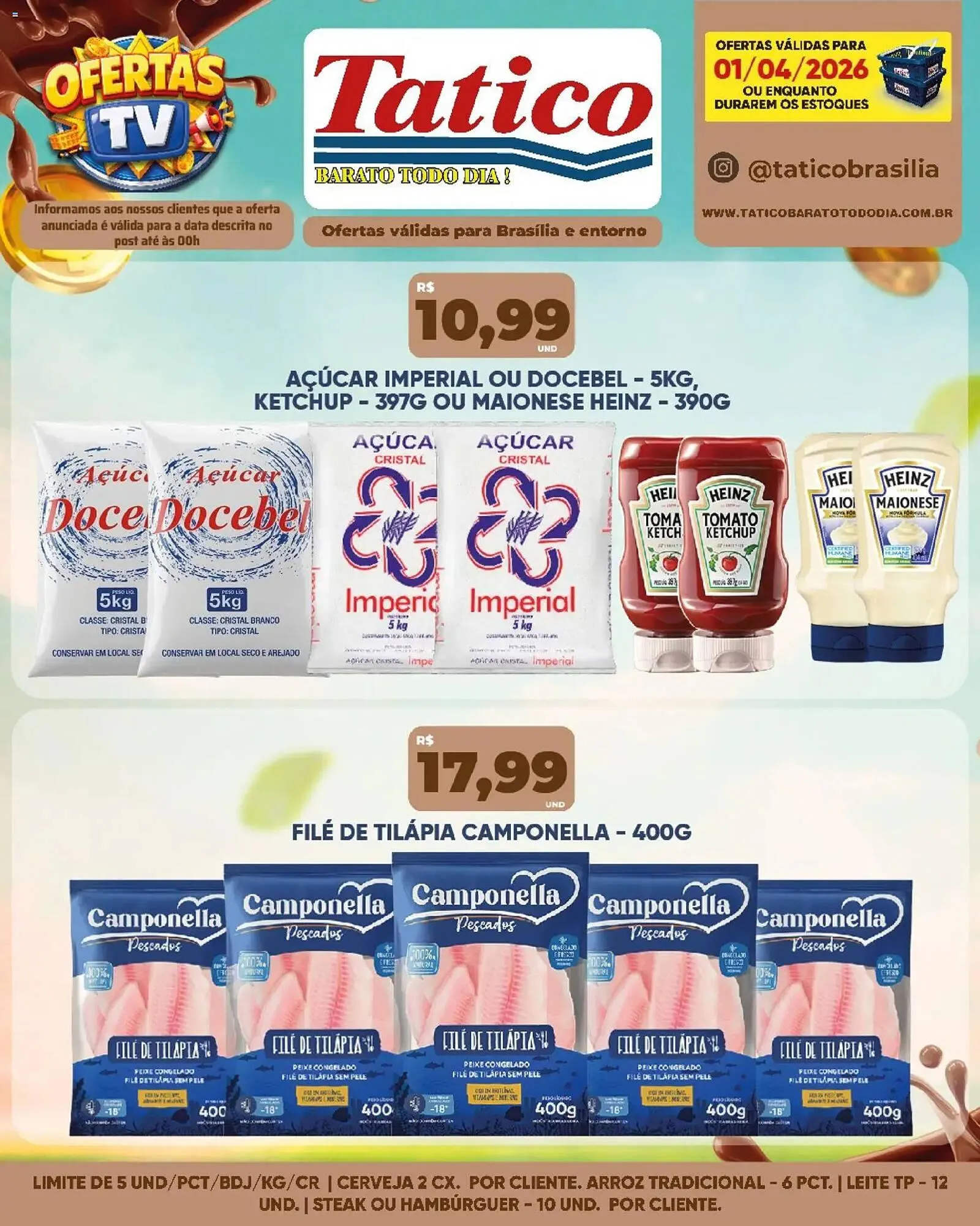 Encarte de Tabloide Tatico 2 de abril até 5 de abril 2026 - Pagina 20