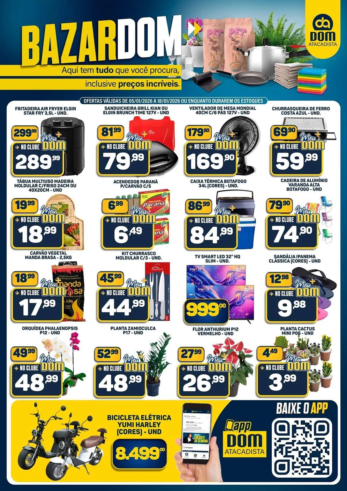 Encarte de Encarte Dom Atacadista 5 de janeiro até 18 de janeiro 2026 - Pagina 1