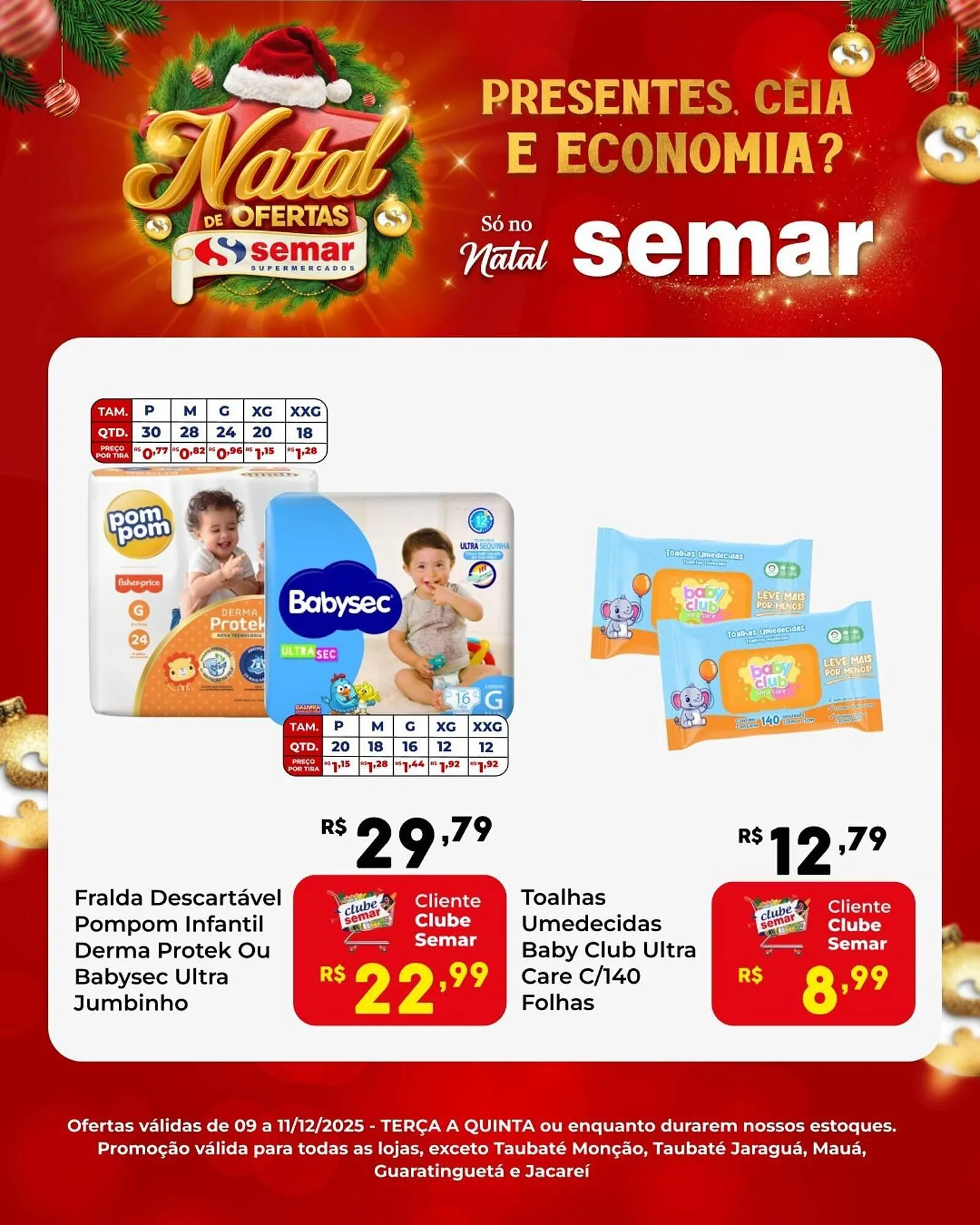 Encarte de Folheto Semar Supermercado 9 de dezembro até 11 de dezembro 2025 - Pagina 5