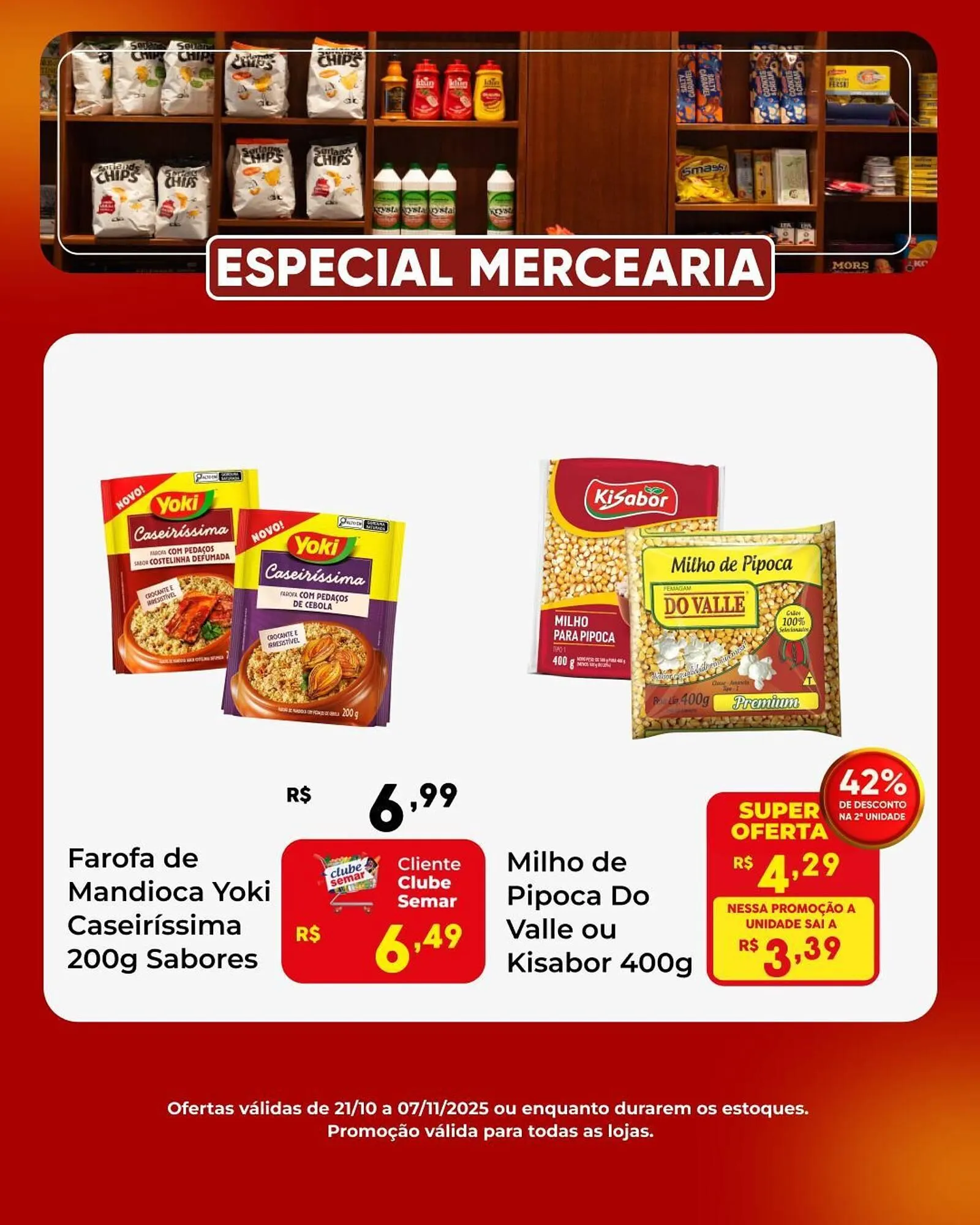 Encarte de Folheto Semar Supermercado 26 de outubro até 7 de novembro 2025 - Pagina 5