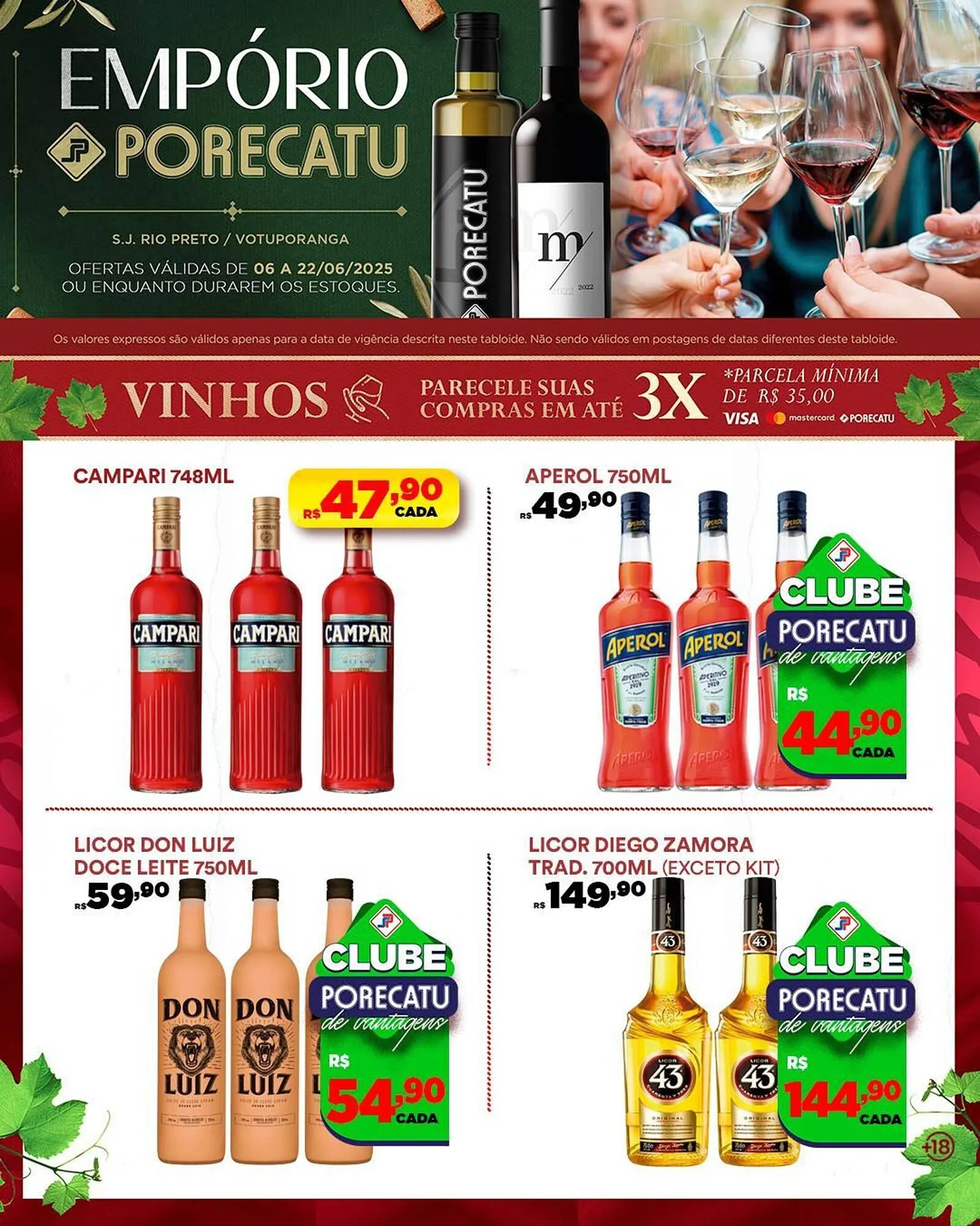 Encarte de Catálogo Supermercado Porecatu 11 de junho até 22 de junho 2025 - Pagina 4