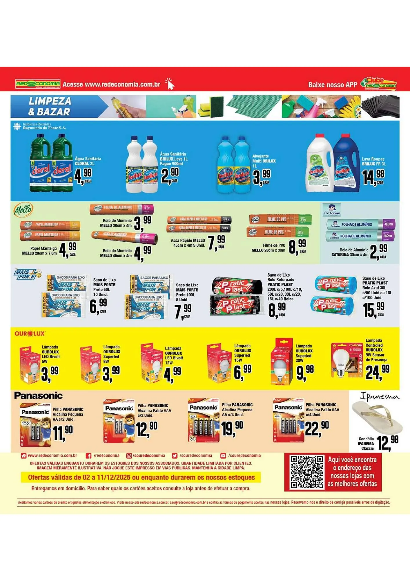 Encarte de Encarte Rede Economia 3 de dezembro até 11 de dezembro 2025 - Pagina 25