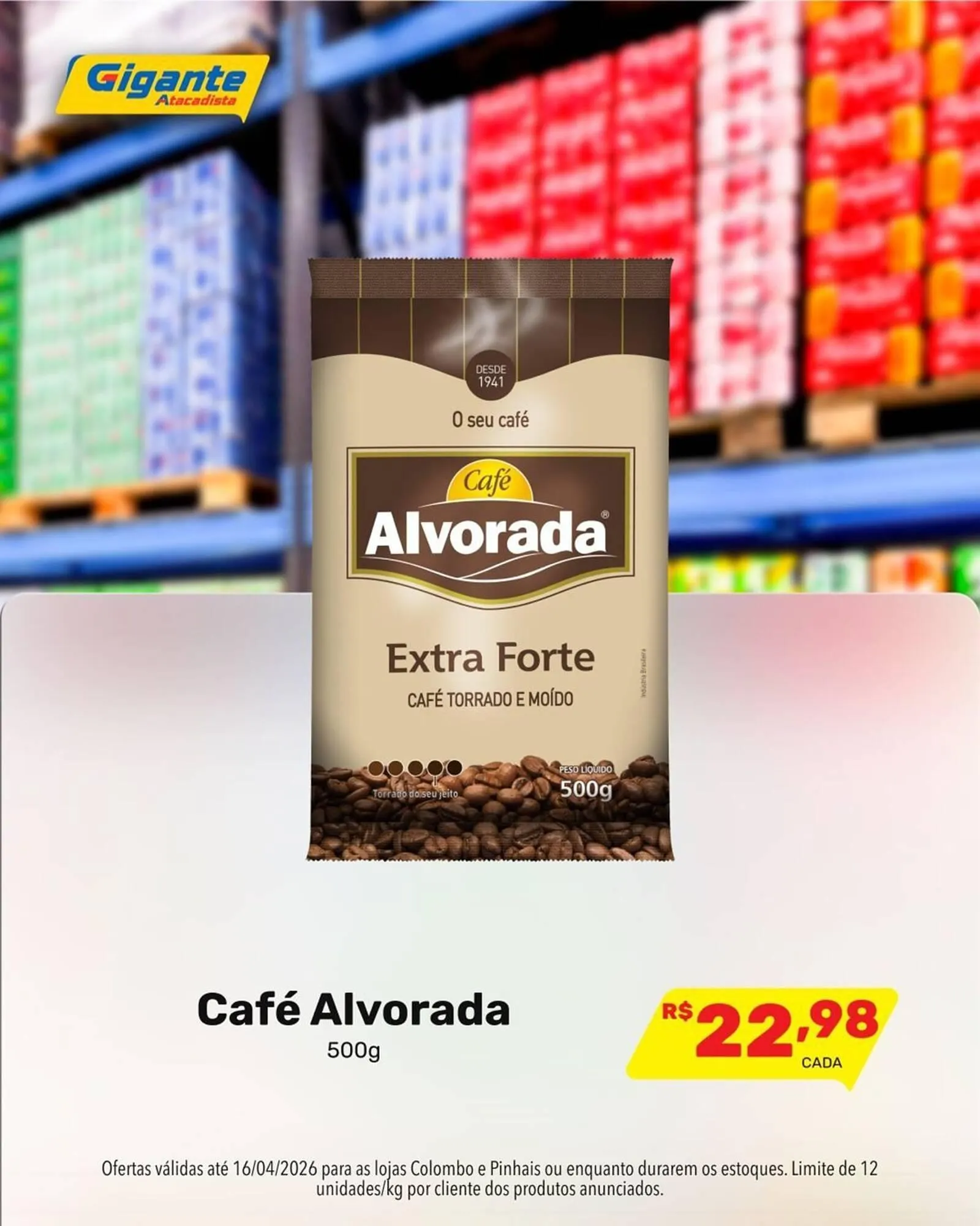 Encarte de Encarte Gigante Atacadista 13 de abril até 16 de abril 2026 - Pagina 1