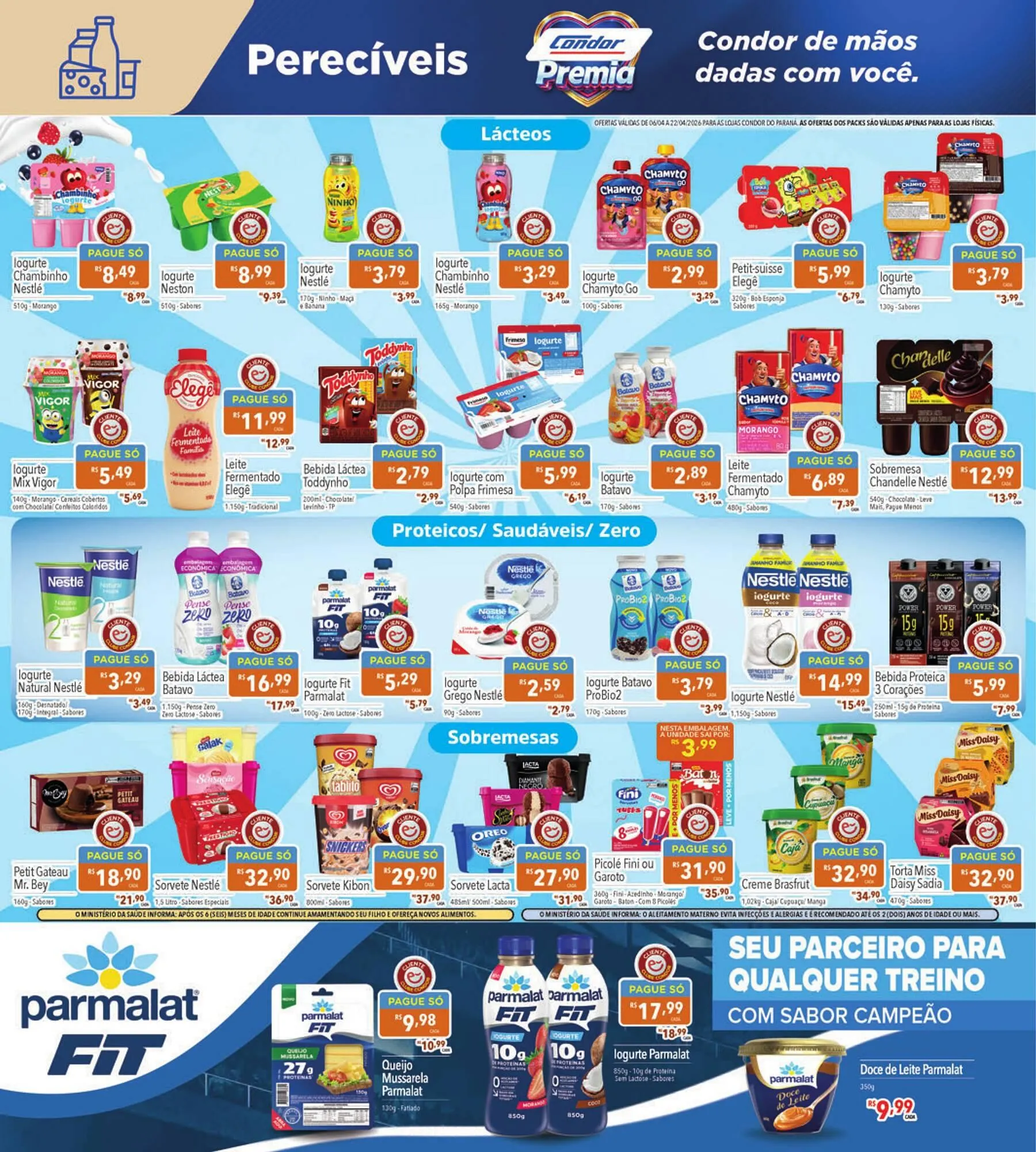 Encarte de Catálogo Supermercados Condor 6 de abril até 22 de abril 2026 - Pagina 10
