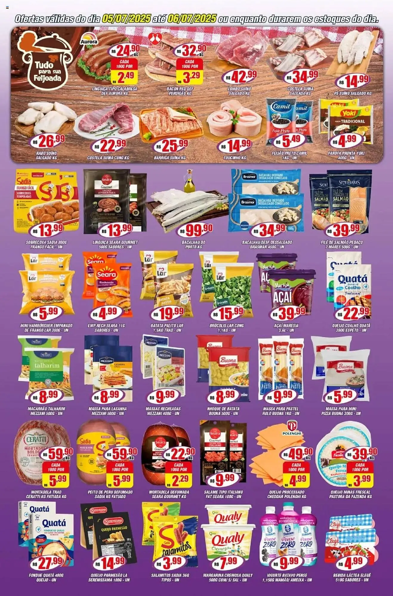 Encarte de Catálogo Violeta Supermercados 4 de julho até 7 de julho 2025 - Pagina 2