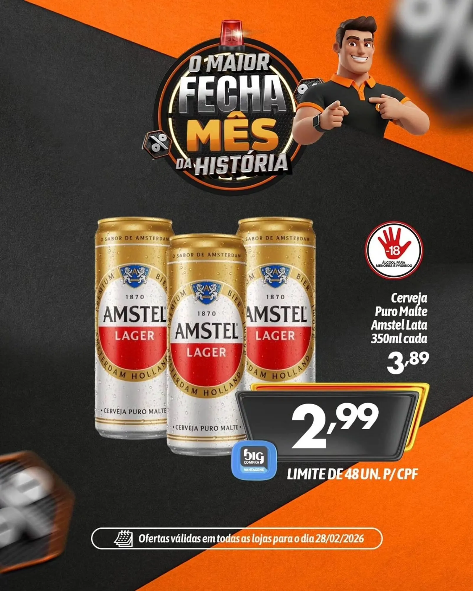 Encarte de Catálogo Supermercados Big Compra 28 de fevereiro até 28 de fevereiro 2026 - Pagina 3