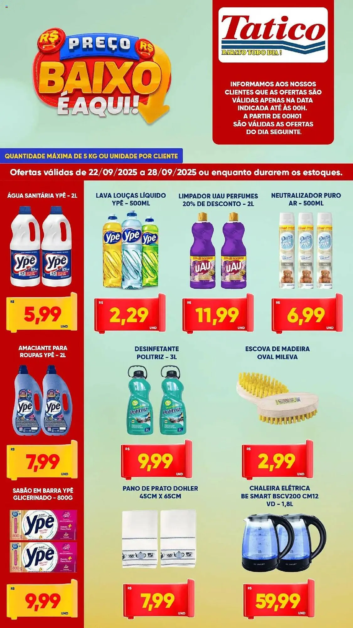 Encarte de Tabloide Tatico 22 de setembro até 30 de setembro 2025 - Pagina 7