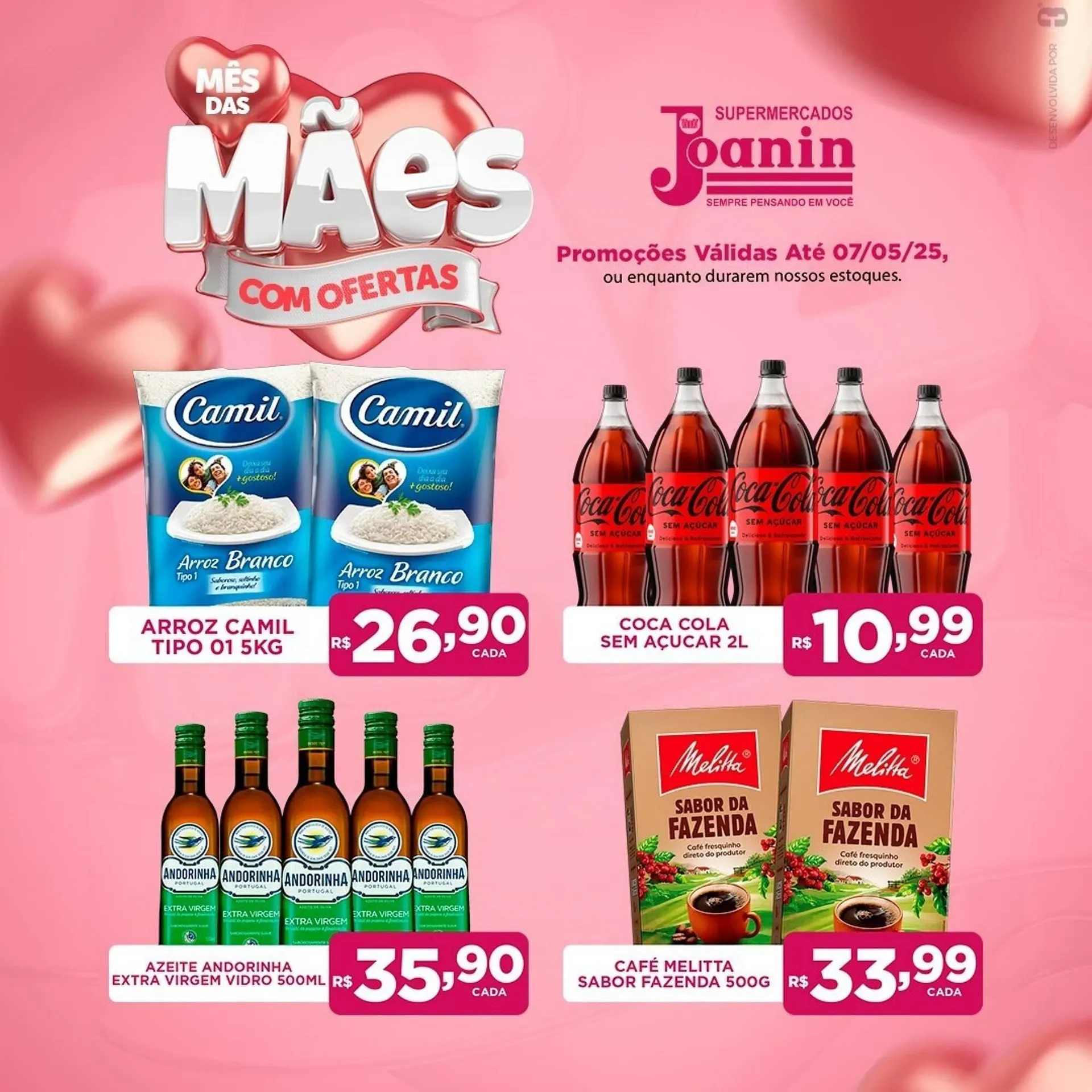 Encarte de Catálogo Supermercados Joanin 1 de maio até 7 de maio 2025 - Pagina 1