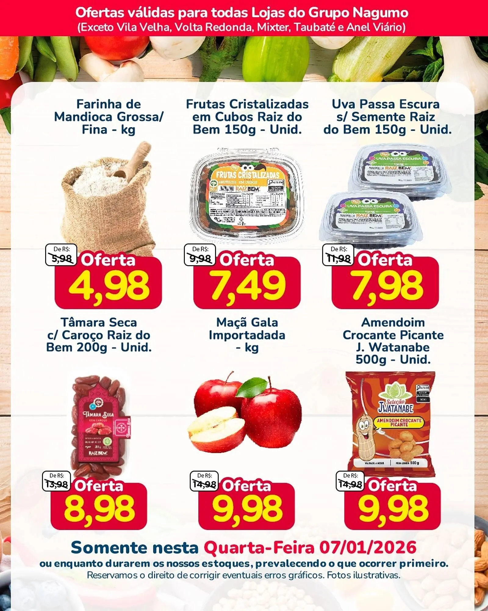 Encarte de Folheto Nagumo 7 de janeiro até 7 de janeiro 2026 - Pagina 3