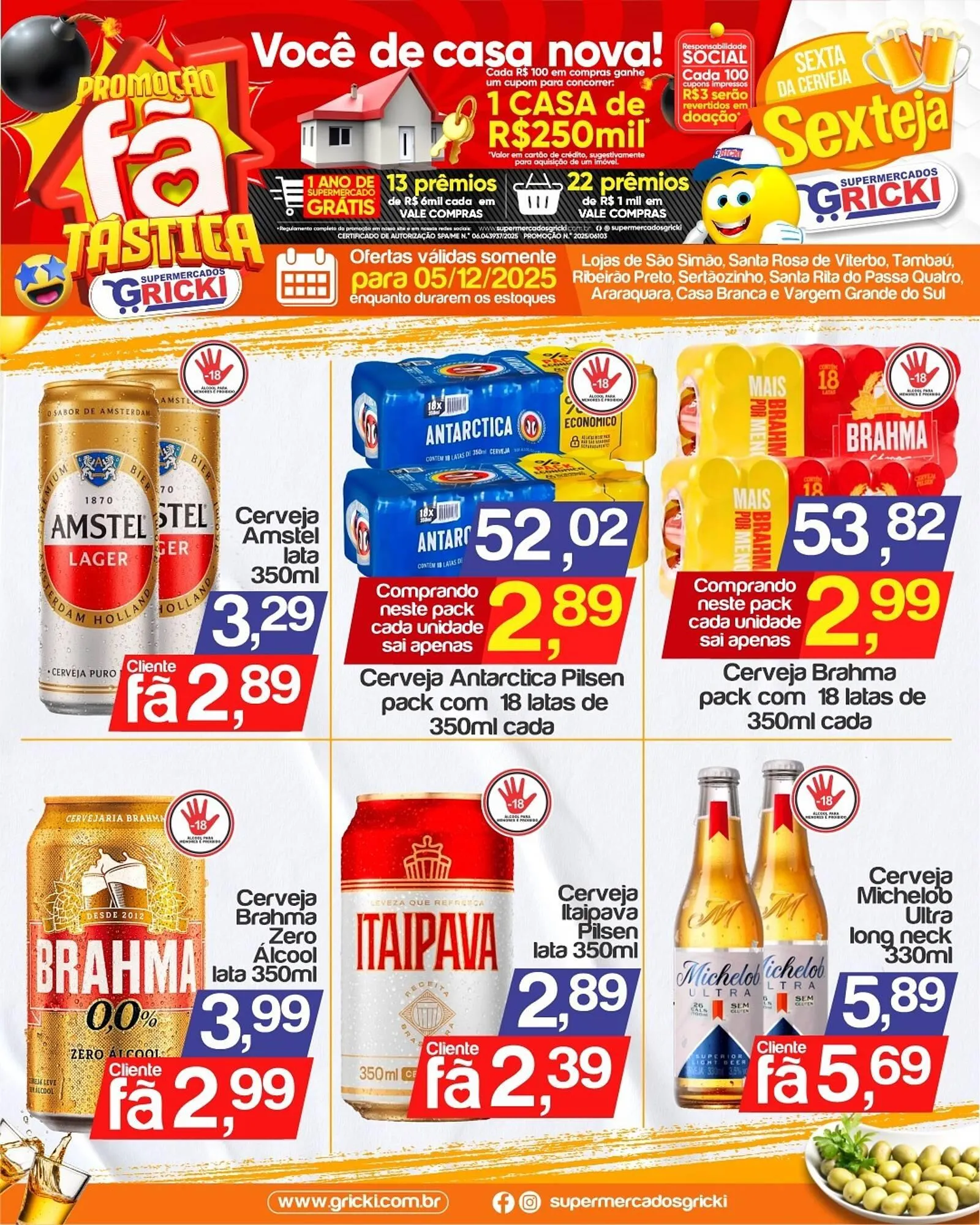 Encarte de Catálogo Supermercados Gricki 5 de dezembro até 5 de dezembro 2025 - Pagina 2