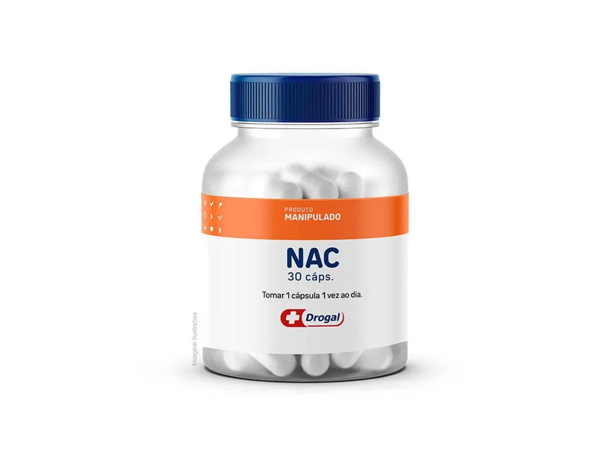 NAC 500mg 30 Cápsulas