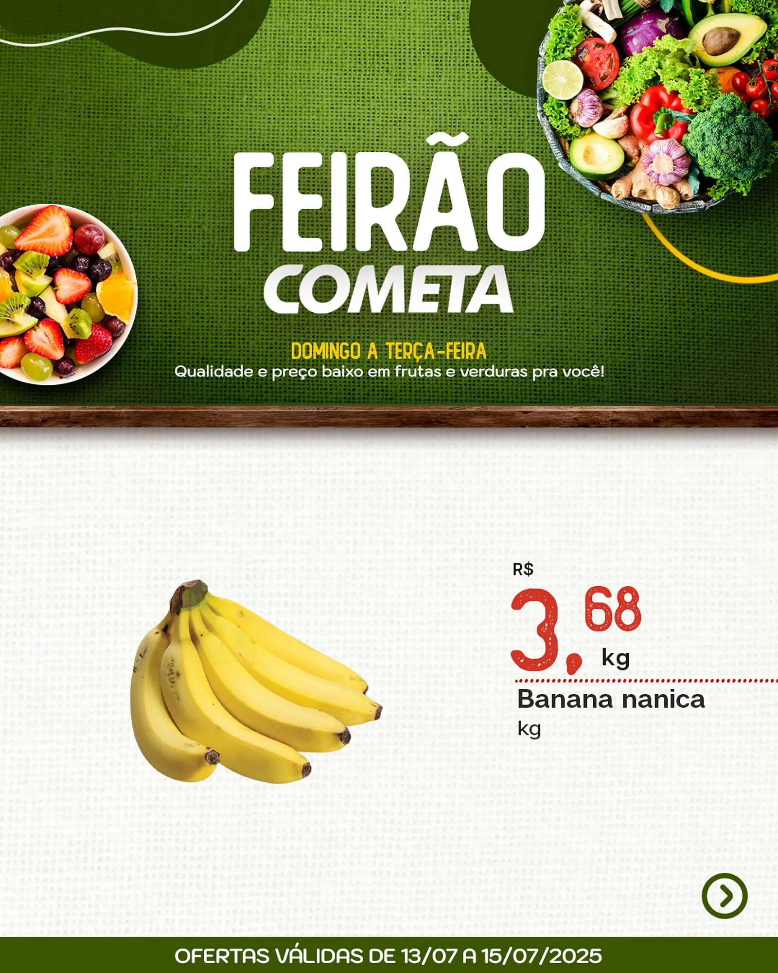 Encarte de Catálogo Cometa Supermercados 13 de julho até 15 de julho 2025 - Pagina 3