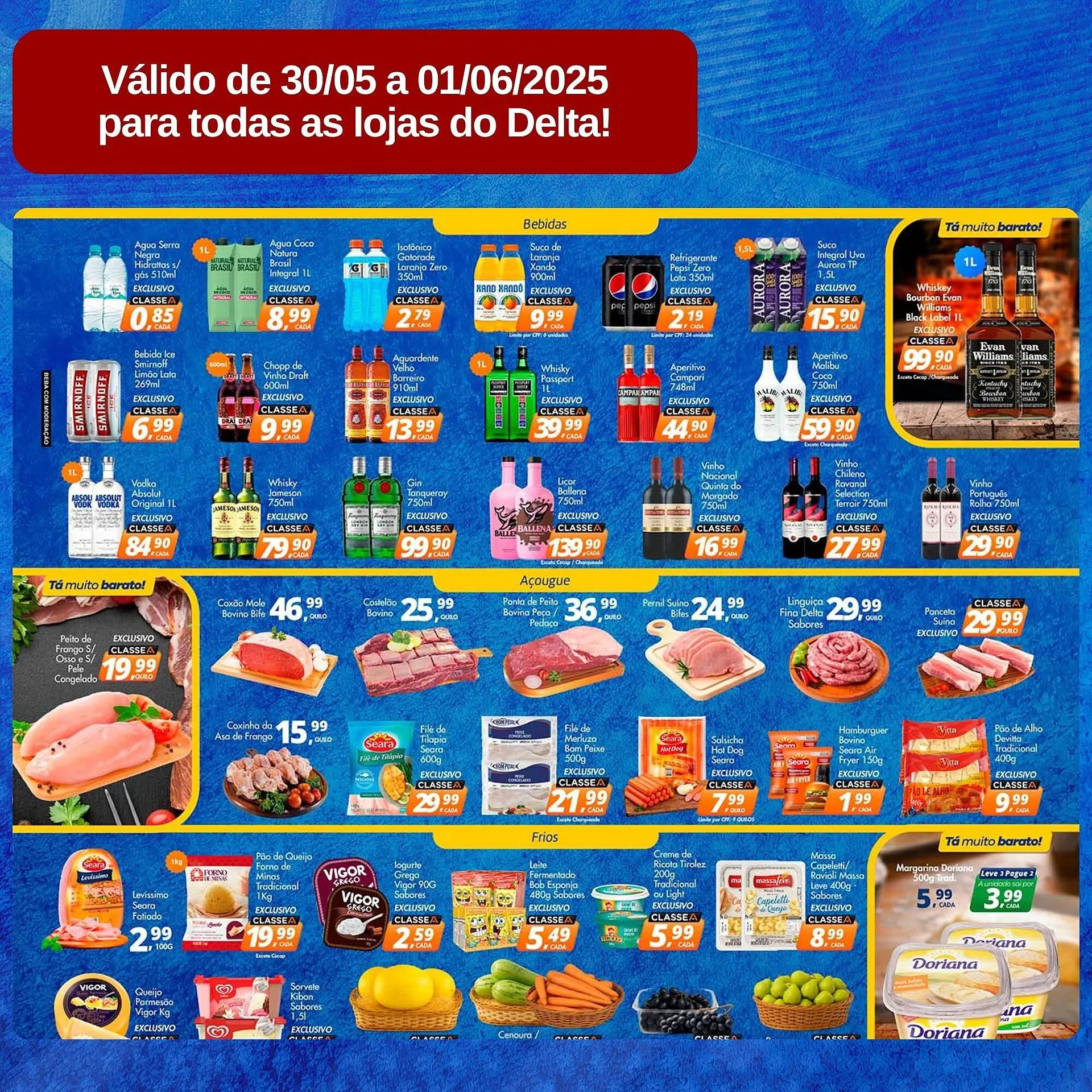 Encarte de Catálogo Delta Supermercados 30 de maio até 1 de junho 2025 - Pagina 3