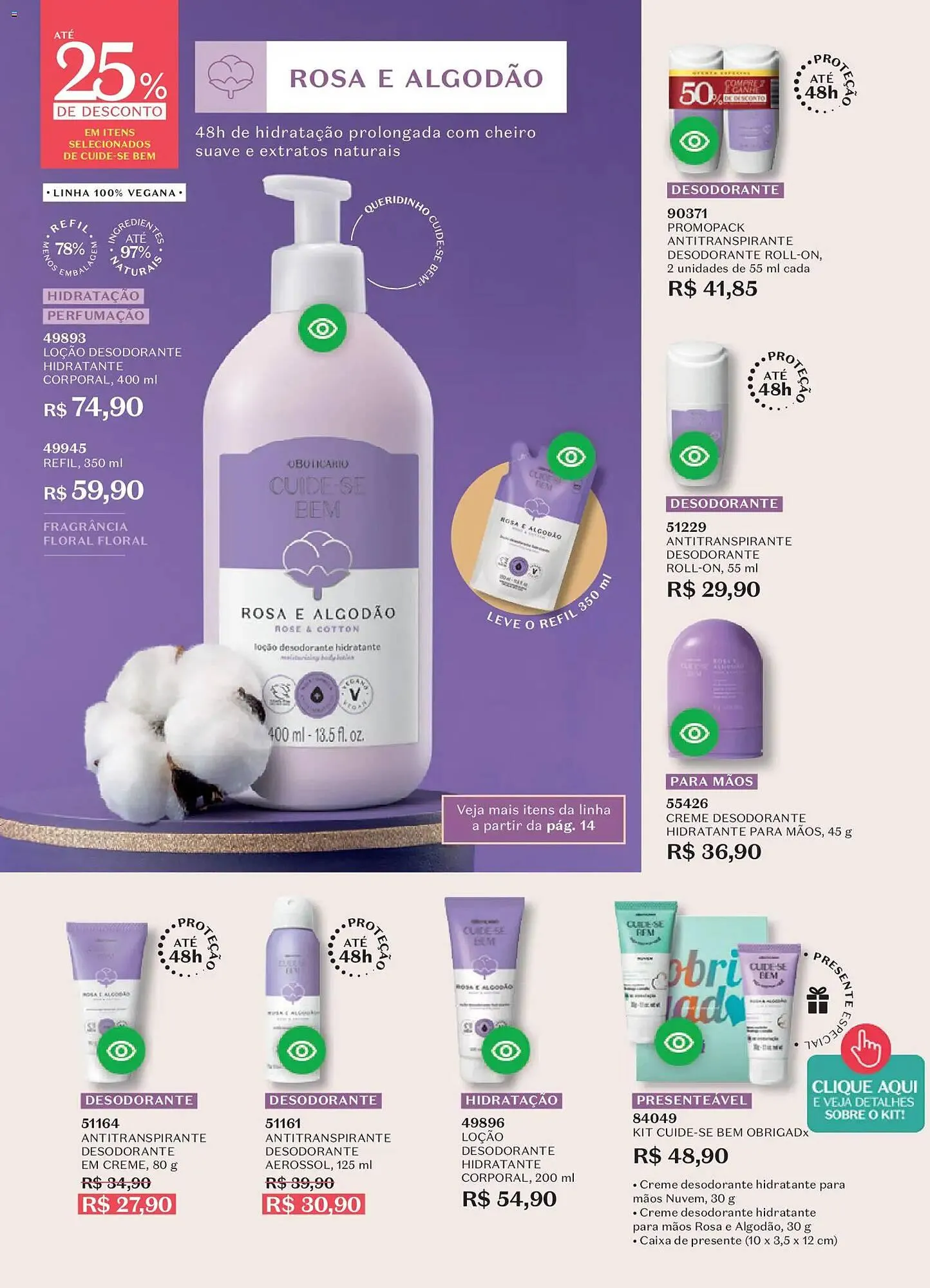 Encarte de Catálogo O Boticário 9 de fevereiro até 2 de março 2026 - Pagina 14