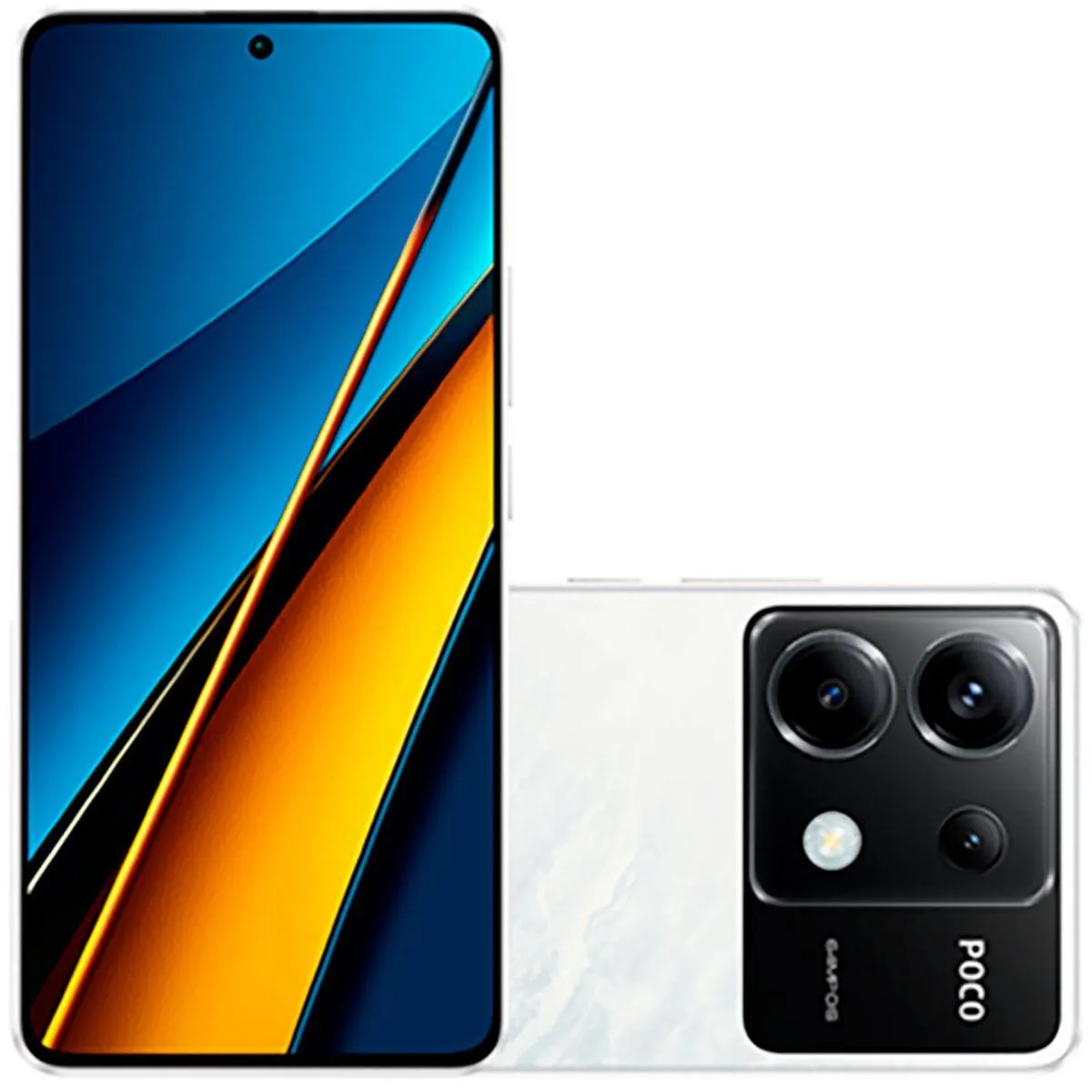 Smartphone Poco Xiaomi X6 5G 256GB Branco Tela 6.67" Câmera 64MP 8GB RAM