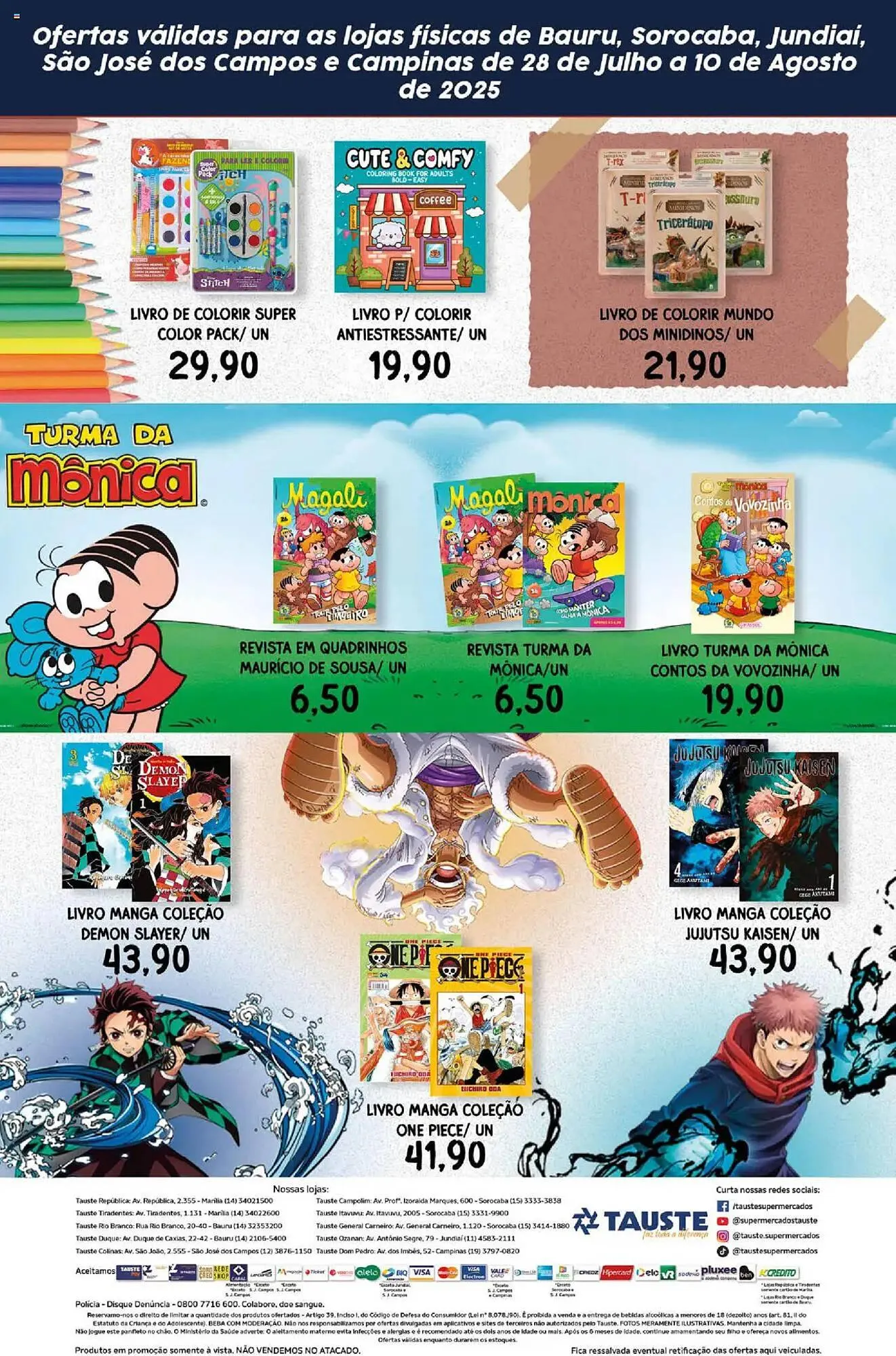 Encarte de Catálogo Supermercados Tauste 28 de julho até 11 de agosto 2025 - Pagina 2