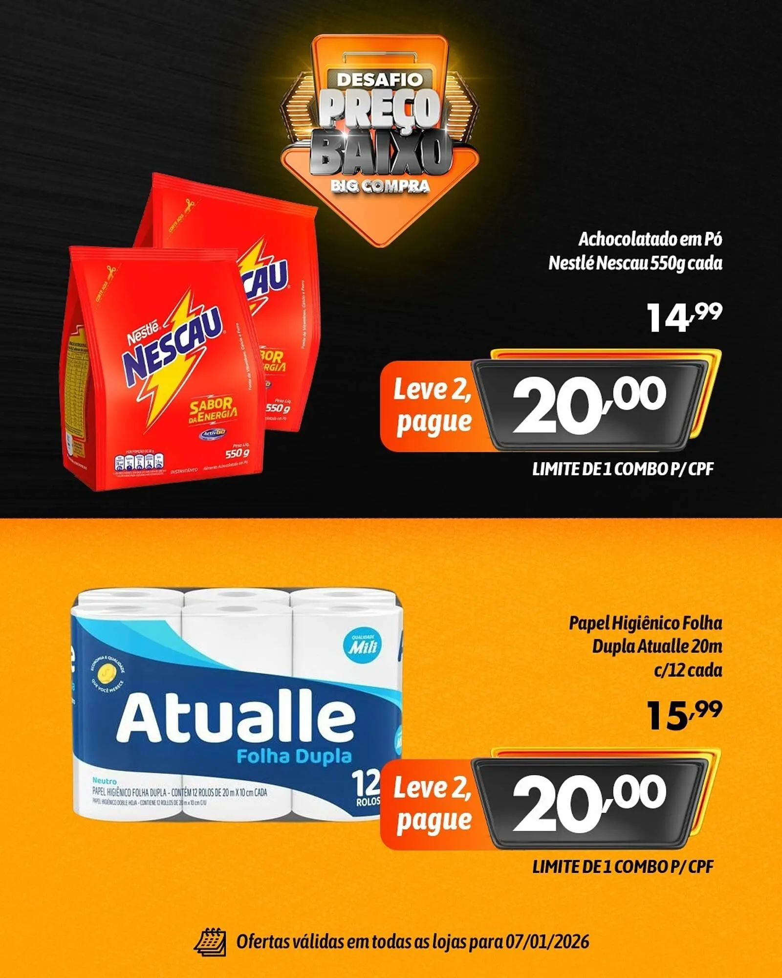 Encarte de Catálogo Supermercados Big Compra 7 de janeiro até 7 de janeiro 2026 - Pagina 3