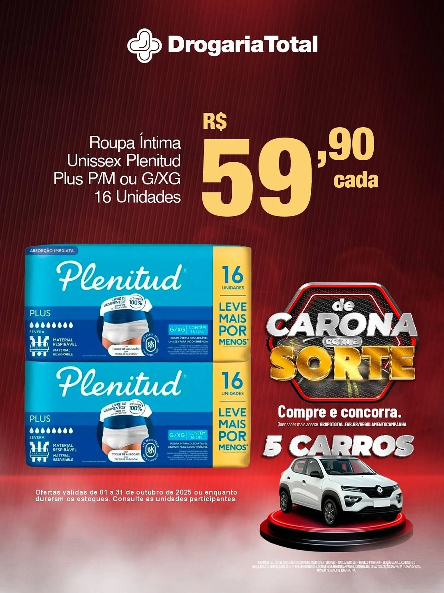 Encarte de Catálogo Drogaria Total 15 de outubro até 30 de outubro 2025 - Pagina 2