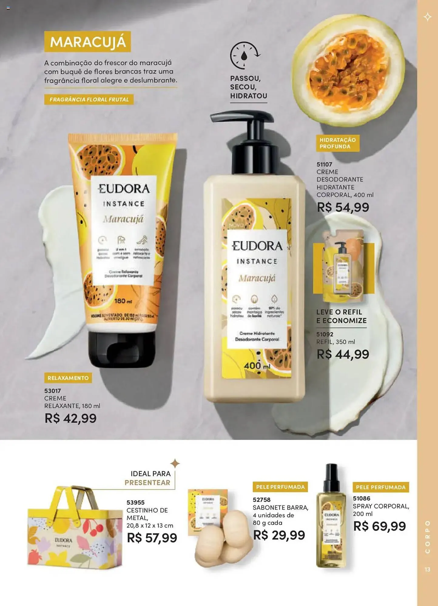 Encarte de Catálogo Eudora 8 de setembro até 3 de outubro 2025 - Pagina 13