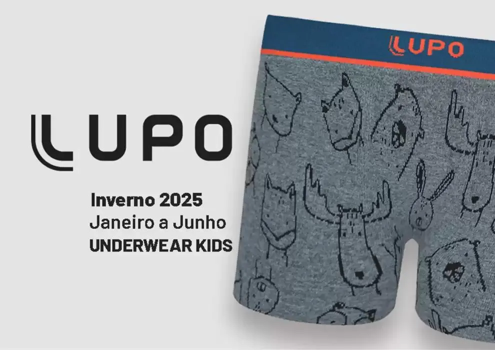 Encarte de Catálogo Underwear Kids 27 de fevereiro até 30 de junho 2025 - Pagina 1