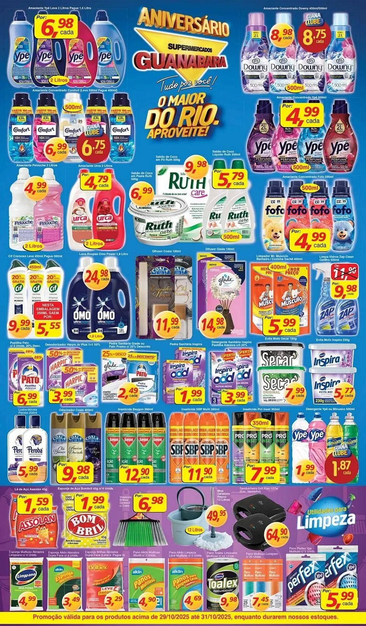Encarte de Encarte Supermercados Guanabara 29 de outubro até 3 de novembro 2025 - Pagina 11